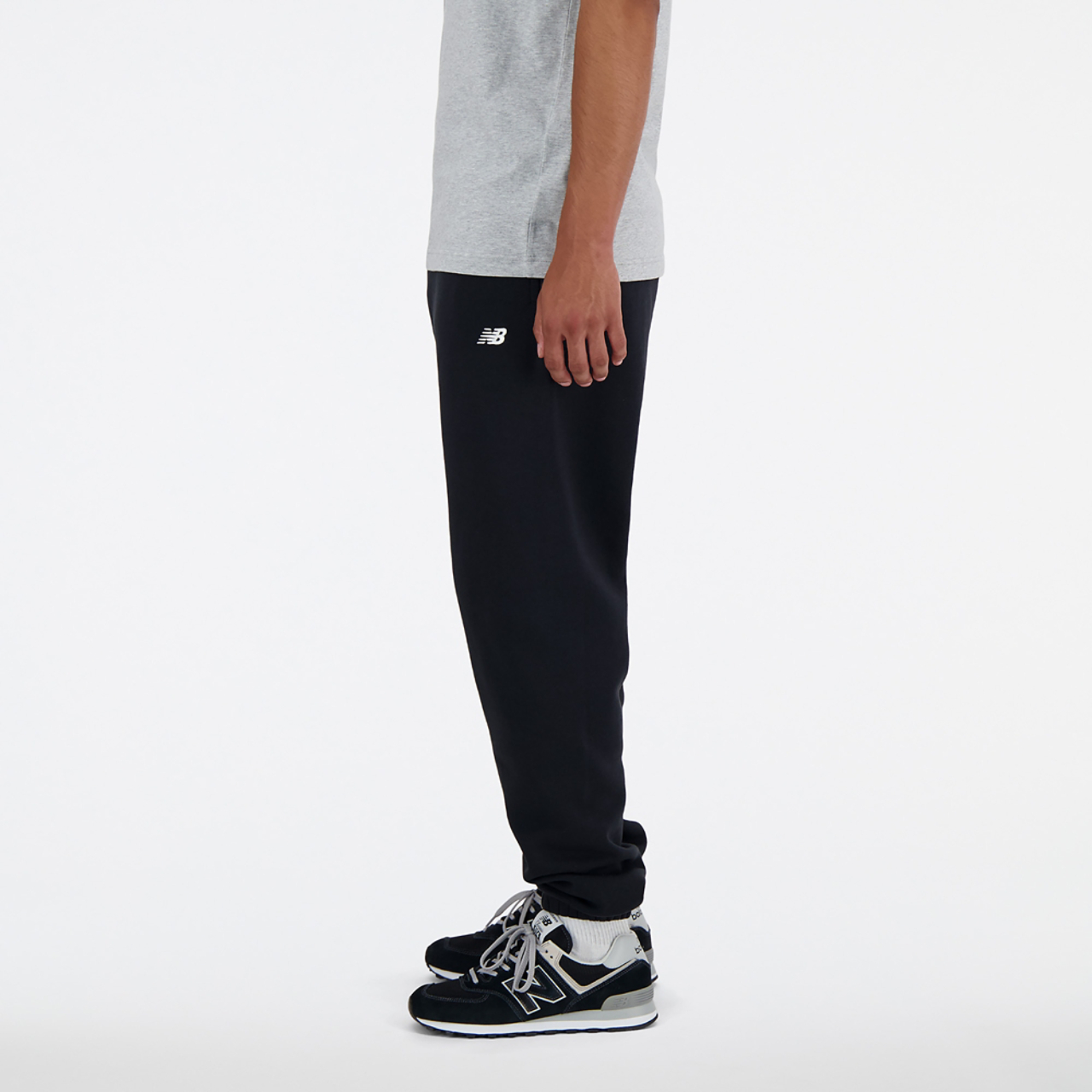 New Balance Sport Essentials Fleece Joggers Image 3 of 4. Tap to open photo gallery.