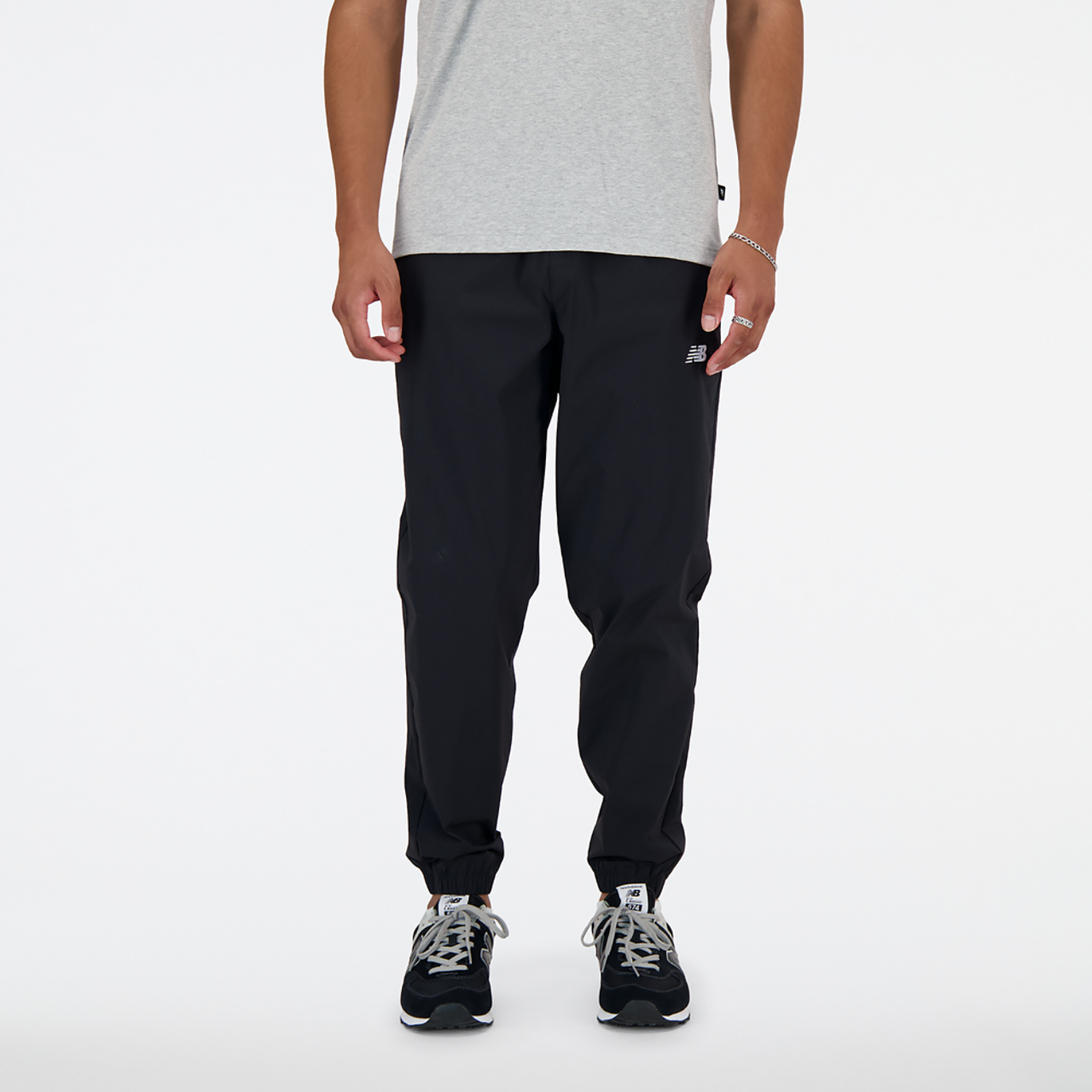 New Balance Athletics Stretch Woven Joggers Image 1 of 4. Tap to open photo gallery.