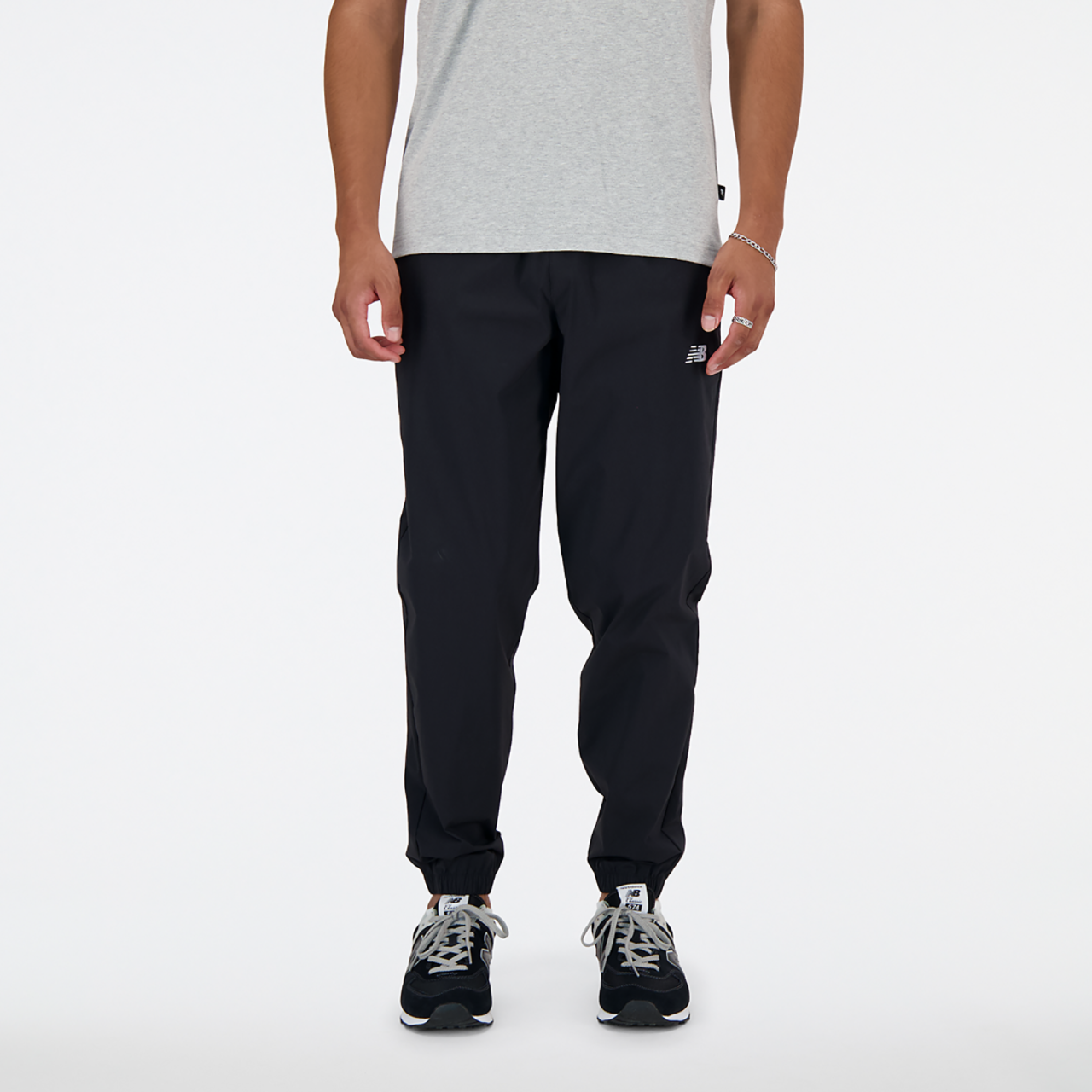 New Balance Athletics Stretch Woven Joggers Image 1 of 4. Tap to open photo gallery.