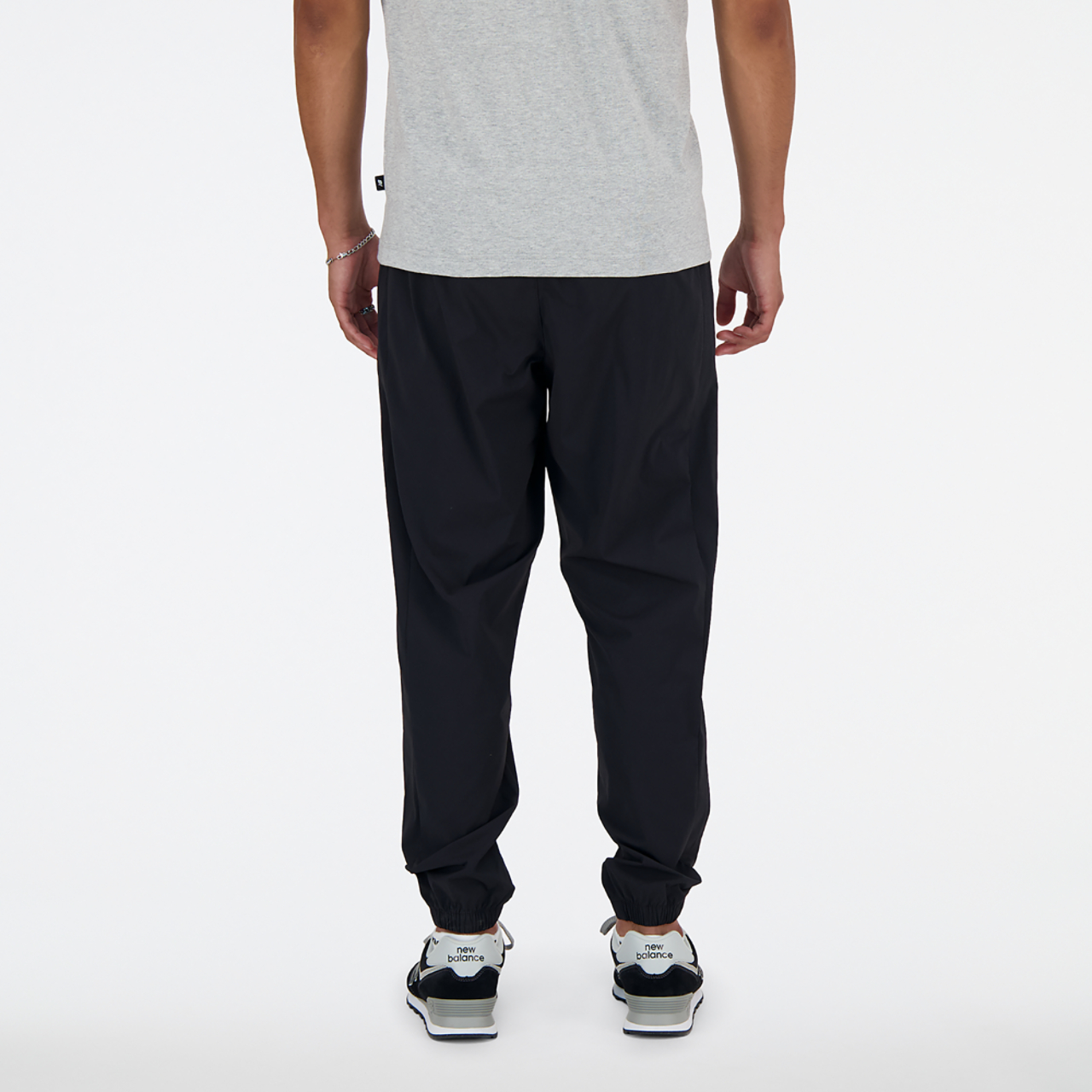 New Balance Athletics Stretch Woven Joggers Image 2 of 4. Tap to open photo gallery.