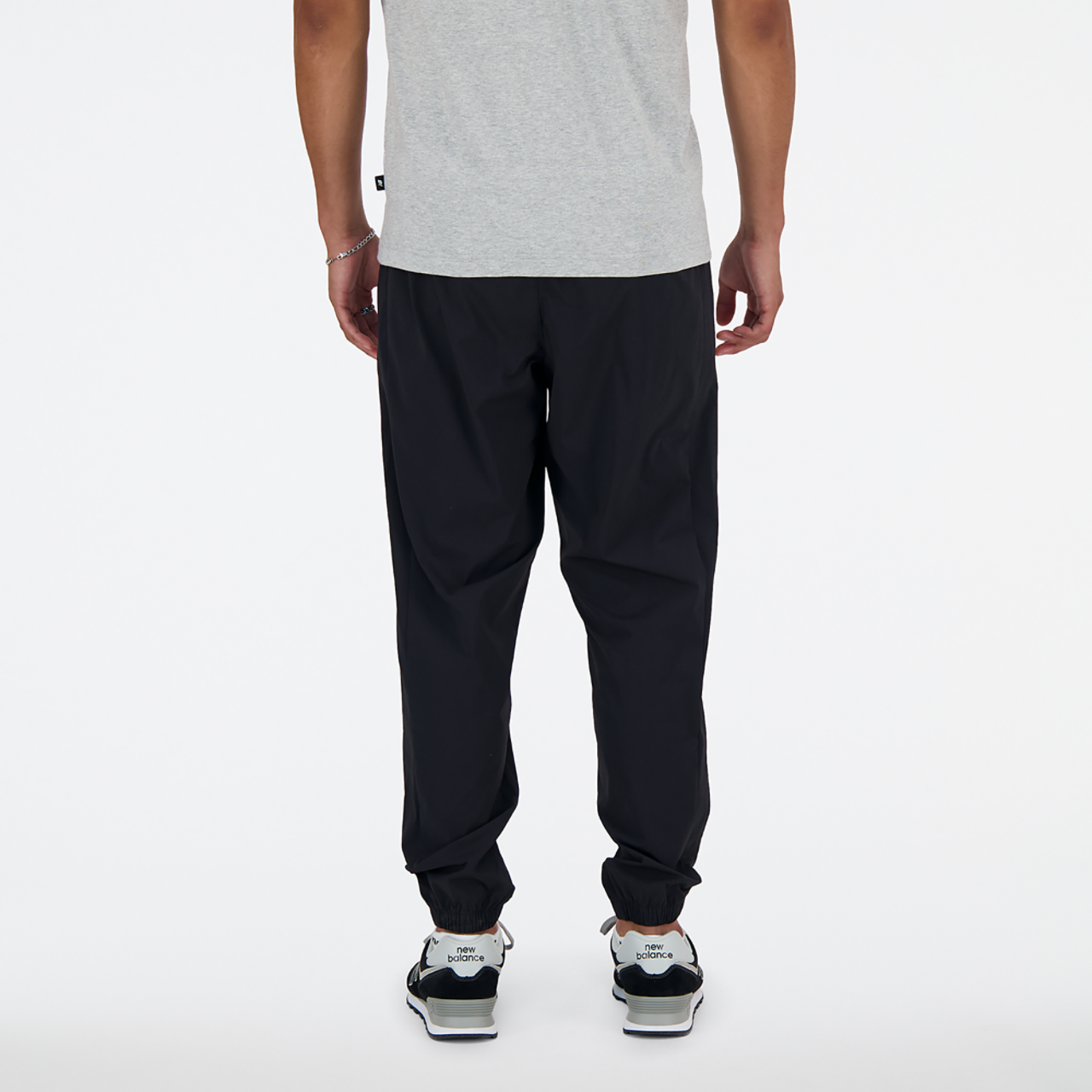 New Balance Athletics Stretch Woven Joggers Image 2 of 4. Tap to open photo gallery.