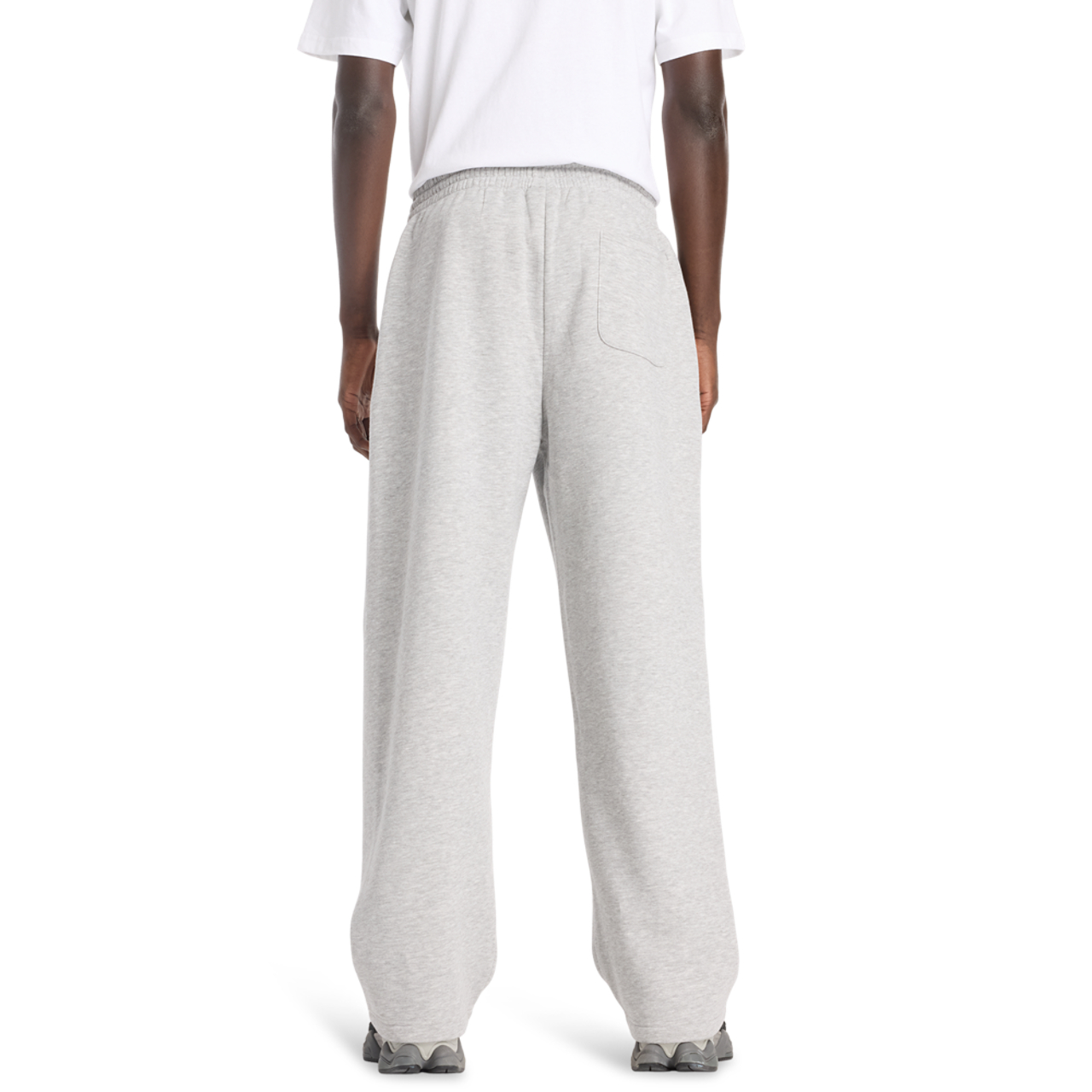New Balance Sport Essentials Open Hem Fleece Pants Image 2 of 5. Tap to open photo gallery.