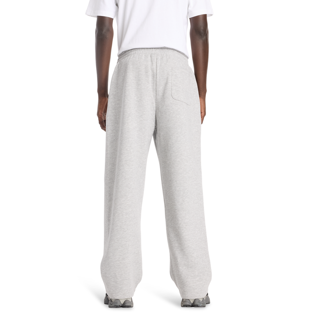 New Balance Sport Essentials Open Hem Fleece Pants Image 2 of 5. Tap to open photo gallery.