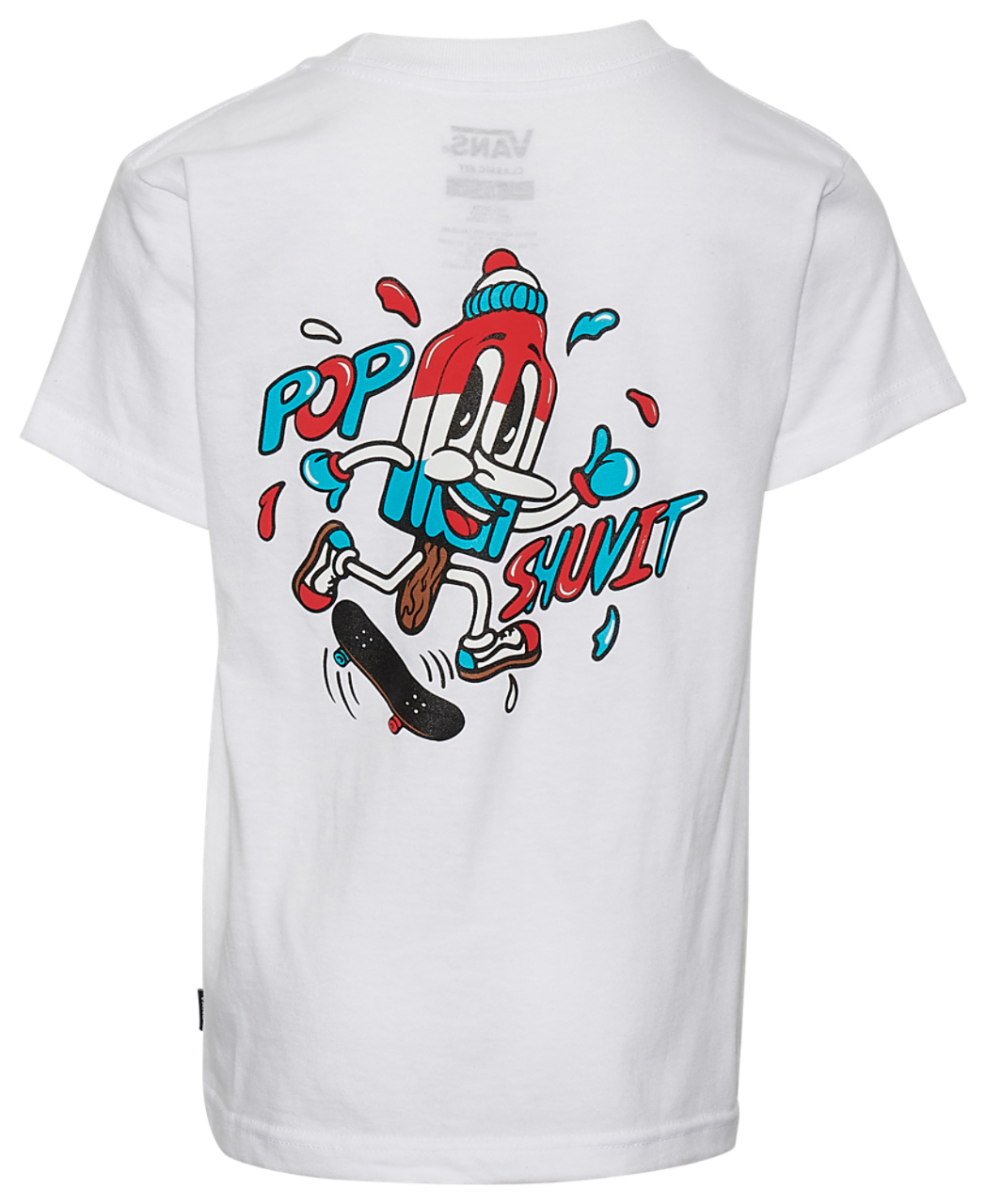 Vans Pop Shuvit T-Shirt Image 2 of 2. Tap to open photo gallery.