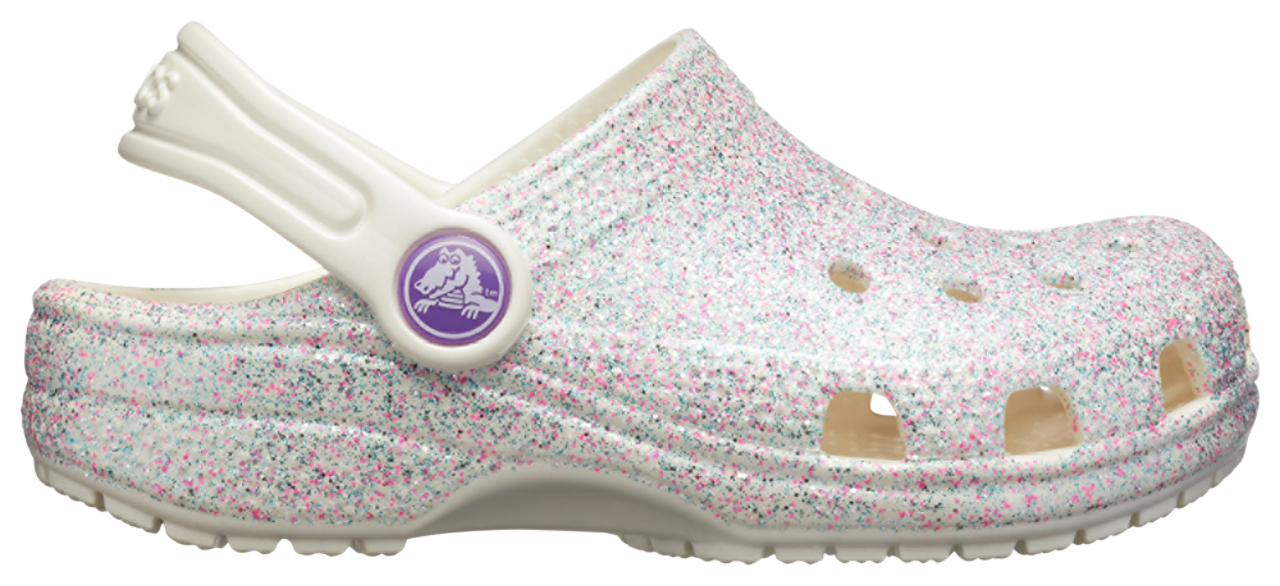 Crocs Classic Glitter Clog Image 1 of 4. Tap to open photo gallery.
