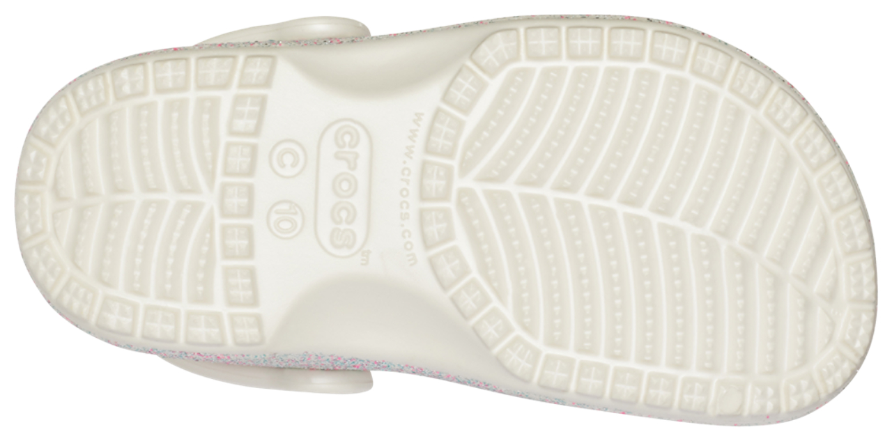Crocs Classic Glitter Clog Image 4 of 4. Tap to open photo gallery.