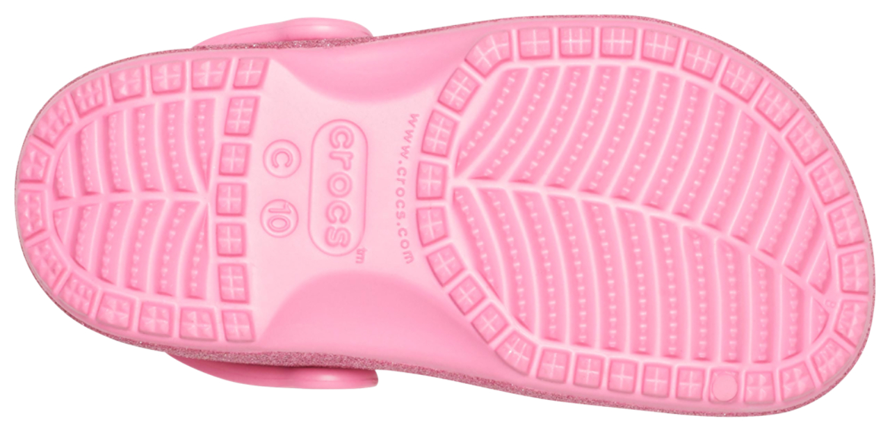 Crocs Classic Glitter Clogs Image 4 of 4. Tap to open photo gallery.