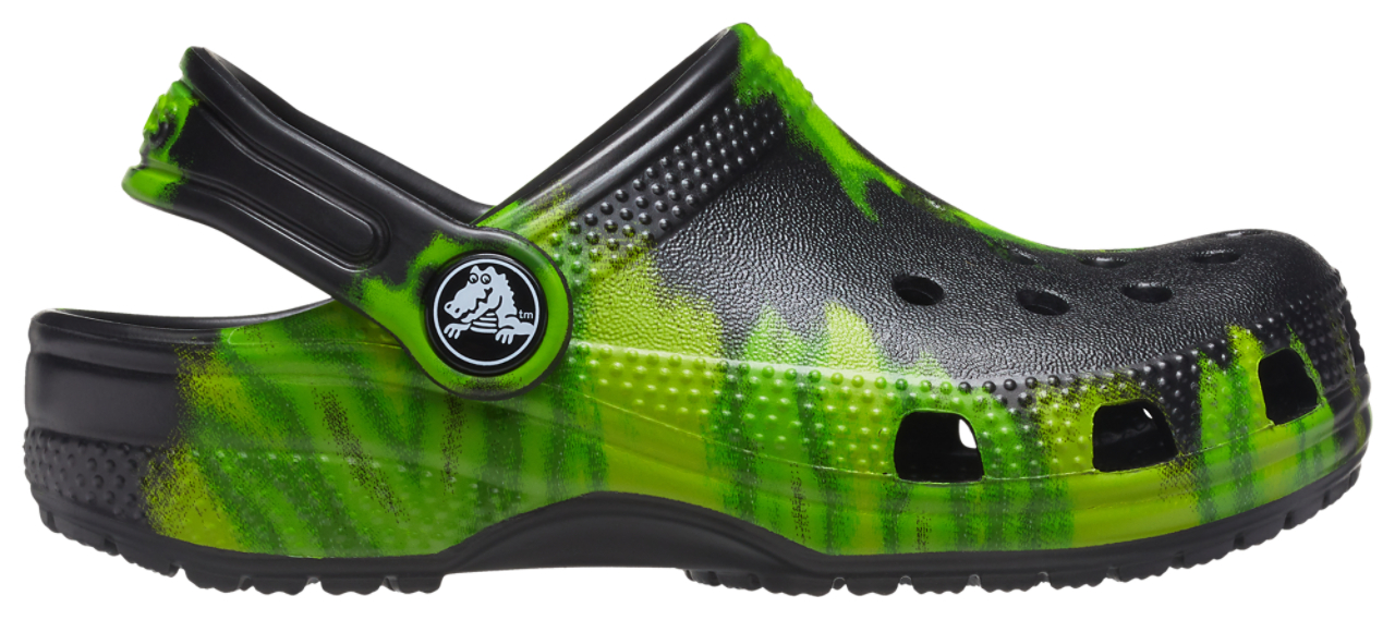 Crocs Classic Tie-Dye Graphic Clog Image 1 of 5. Tap to open photo gallery.