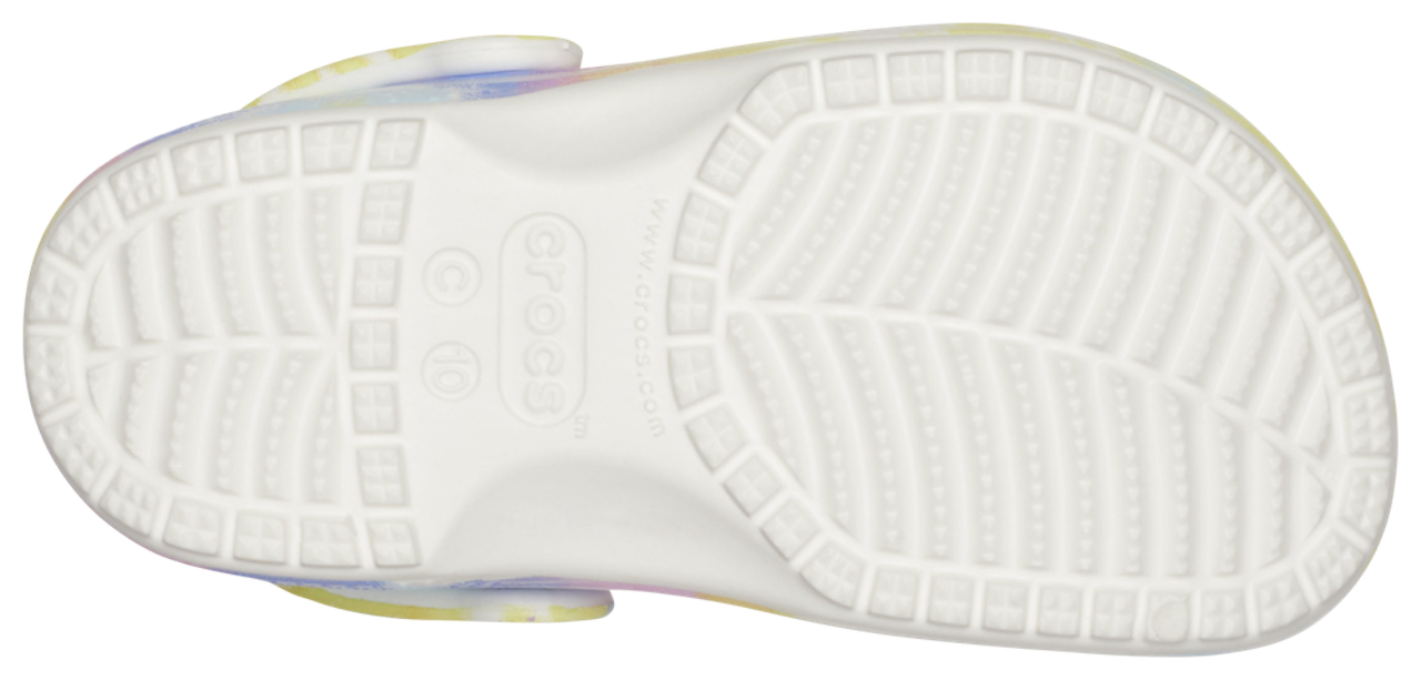 Crocs Classic Tie Dye Clogs Image 4 of 4. Tap to open photo gallery.