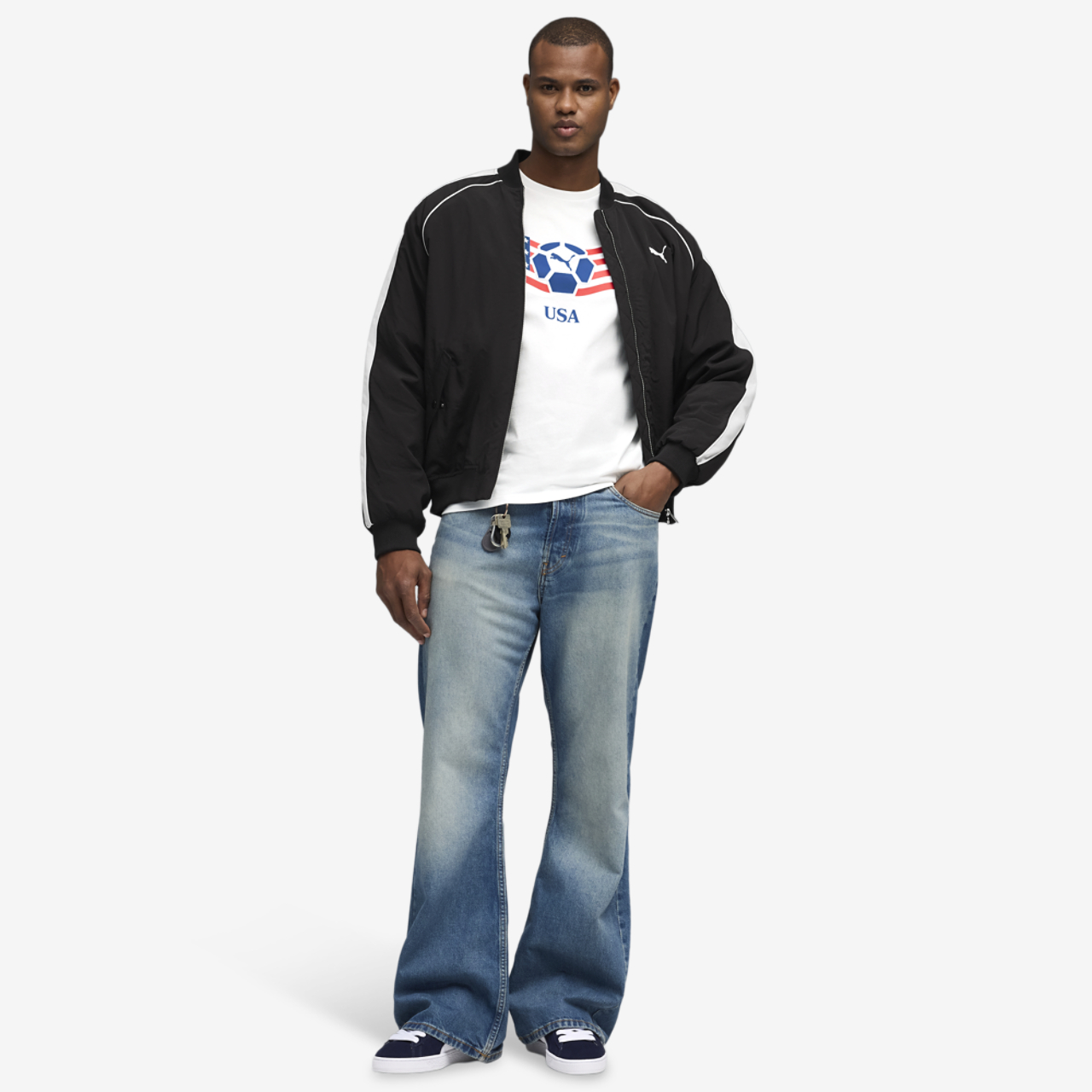 PUMA Fanpack Shortsleeve Tee Image 3 of 5. Tap to open photo gallery.