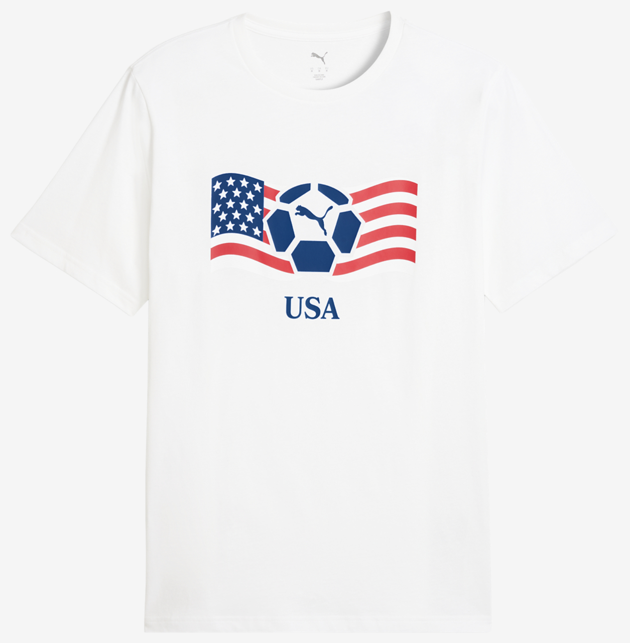 PUMA Fanpack Shortsleeve Tee Image 4 of 5. Tap to open photo gallery.