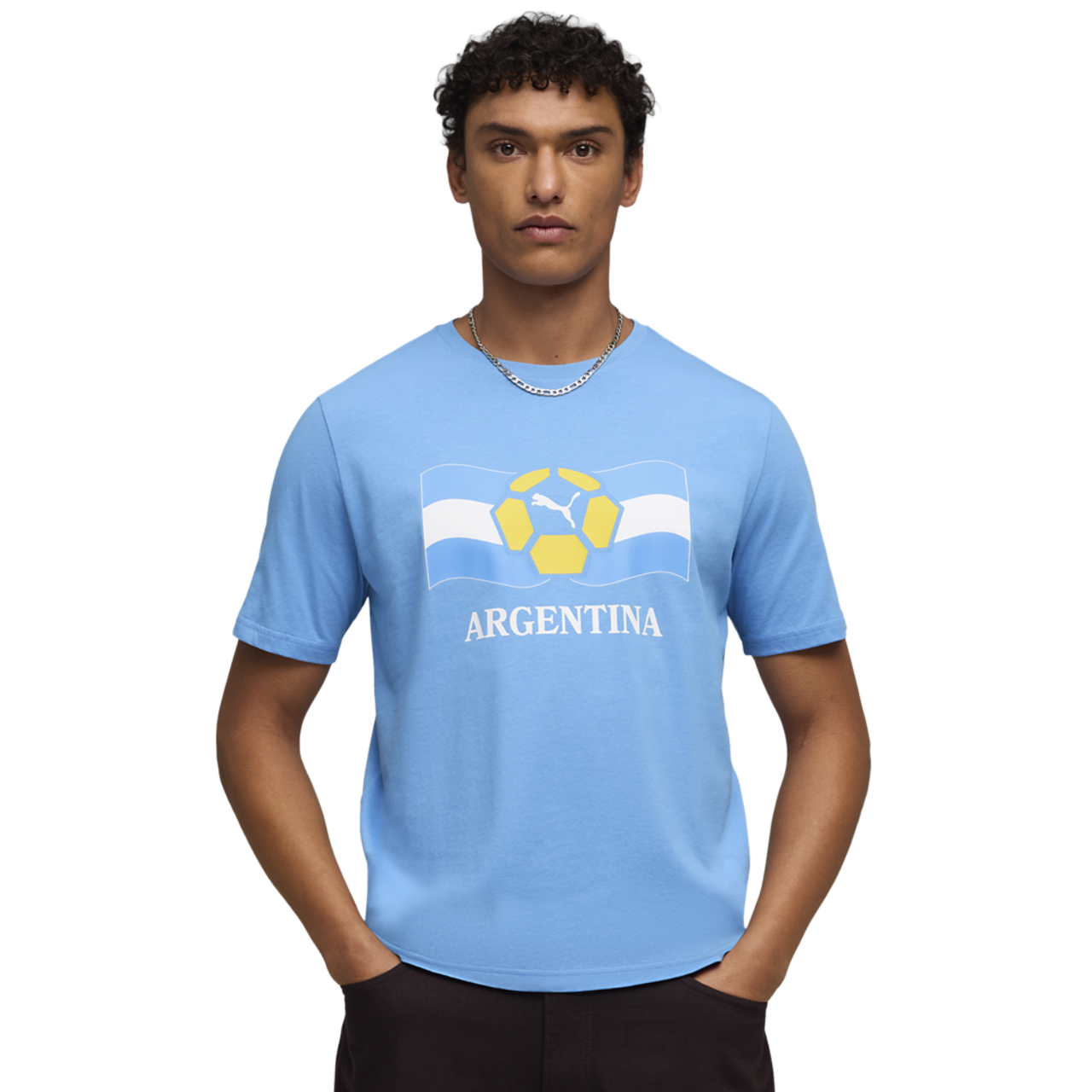 PUMA Fanpack Shortsleeve Tee Image 1 of 5. Tap to open photo gallery.