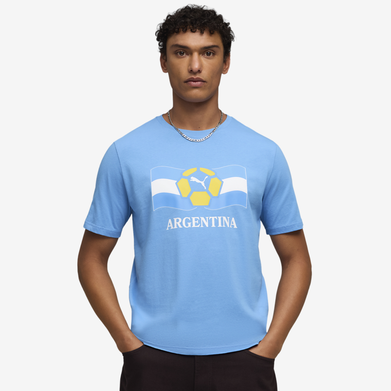 PUMA Fanpack Shortsleeve Tee Image 1 of 5. Tap to open photo gallery.