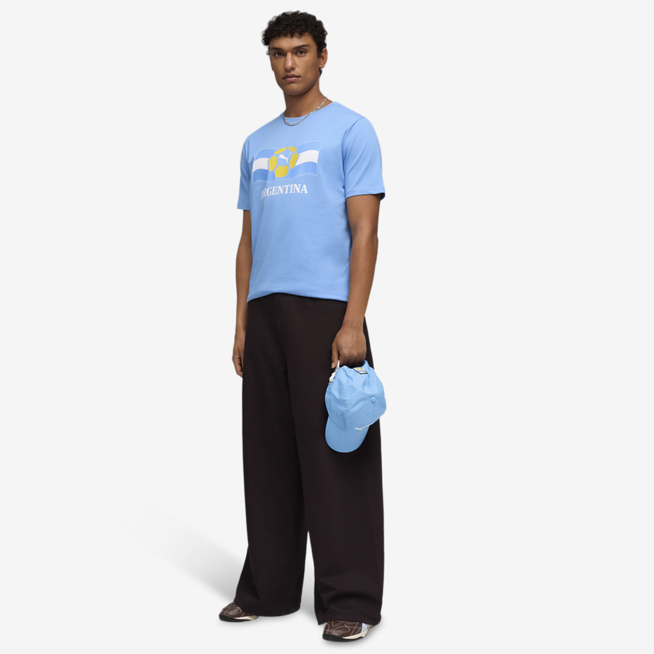 PUMA Fanpack Shortsleeve Tee Image 3 of 5. Tap to open photo gallery.