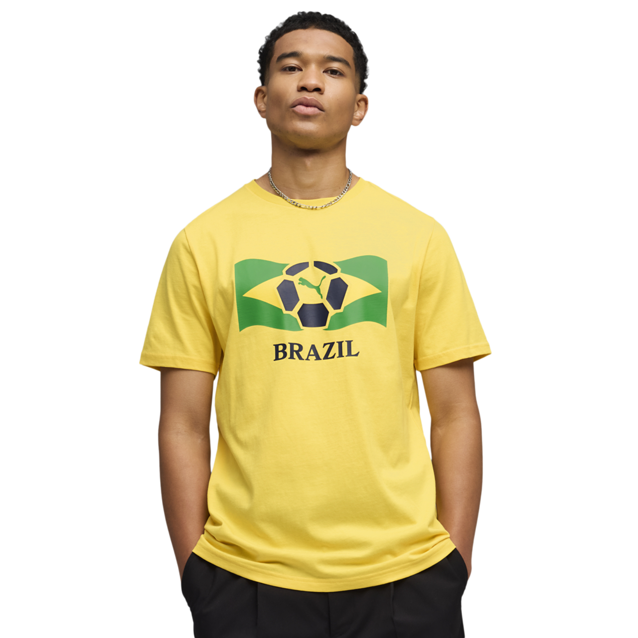 PUMA Fanpack Shortsleeve Tee Image 1 of 5. Tap to open photo gallery.