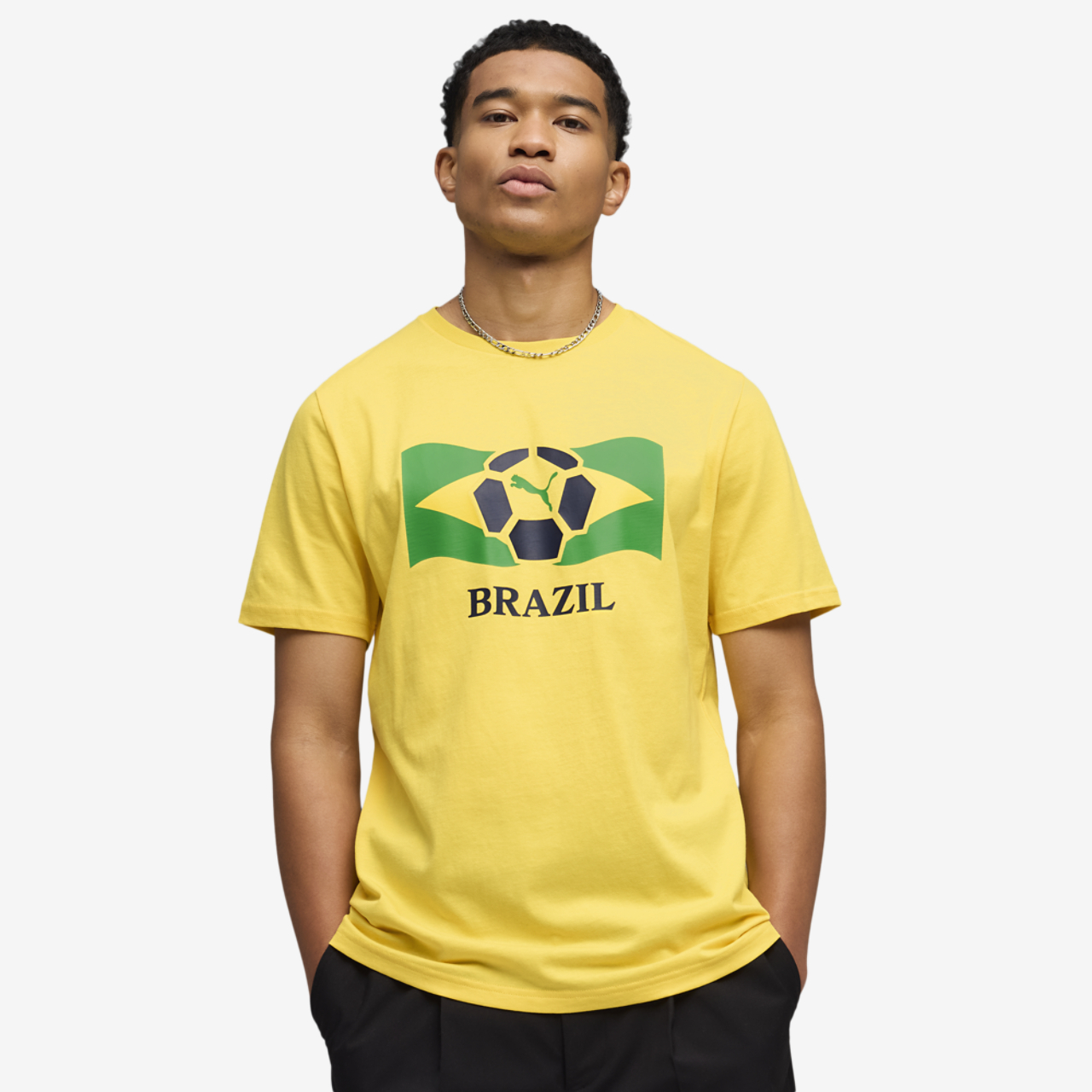 PUMA Fanpack Shortsleeve Tee Image 1 of 5. Tap to open photo gallery.