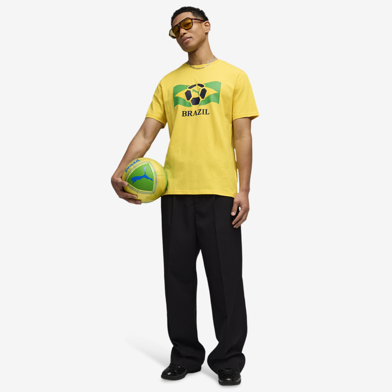 PUMA Fanpack Shortsleeve Tee Image 3 of 5. Tap to open photo gallery.