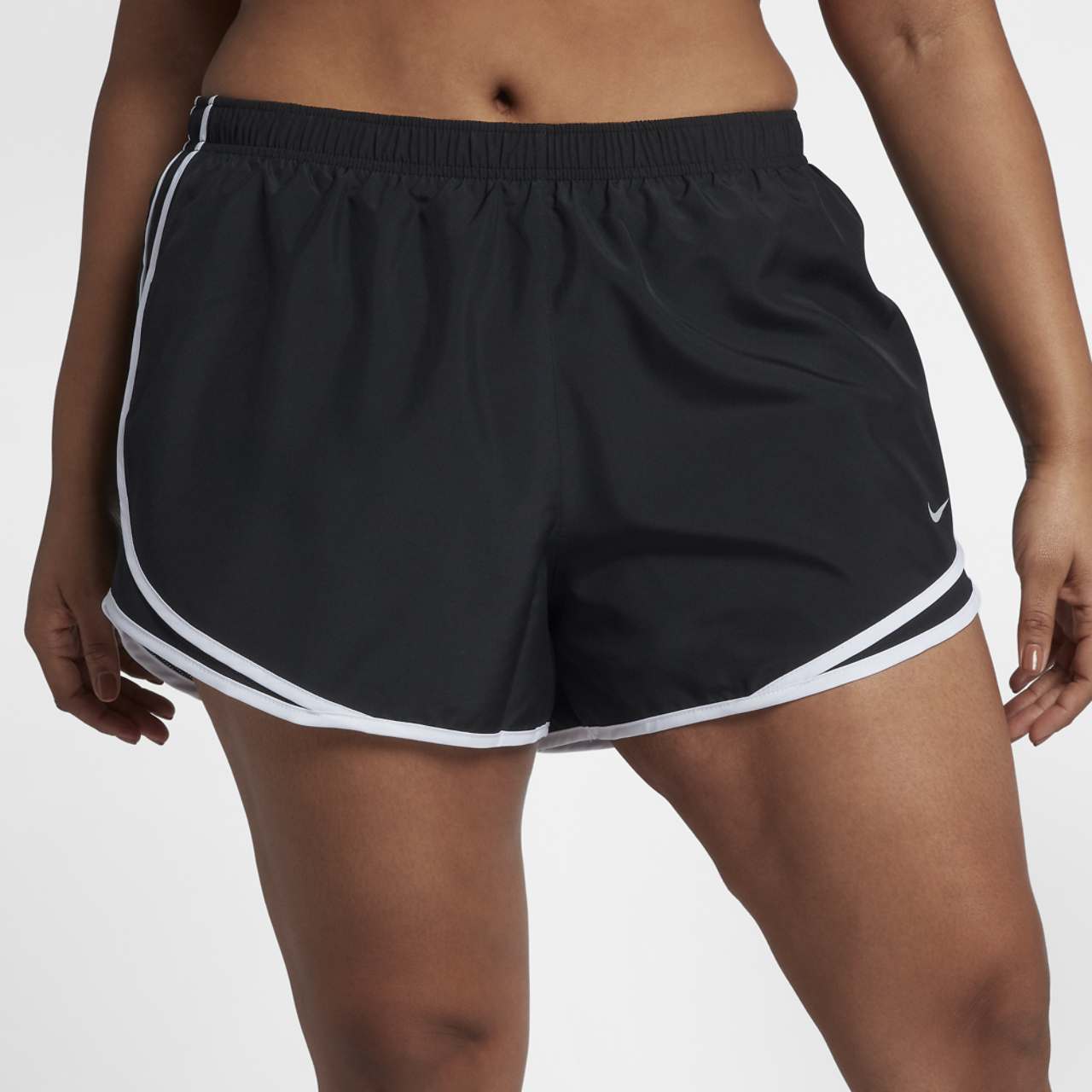 Nike Plus Size Tempo Shorts Image 1 of 6. Tap to open photo gallery.