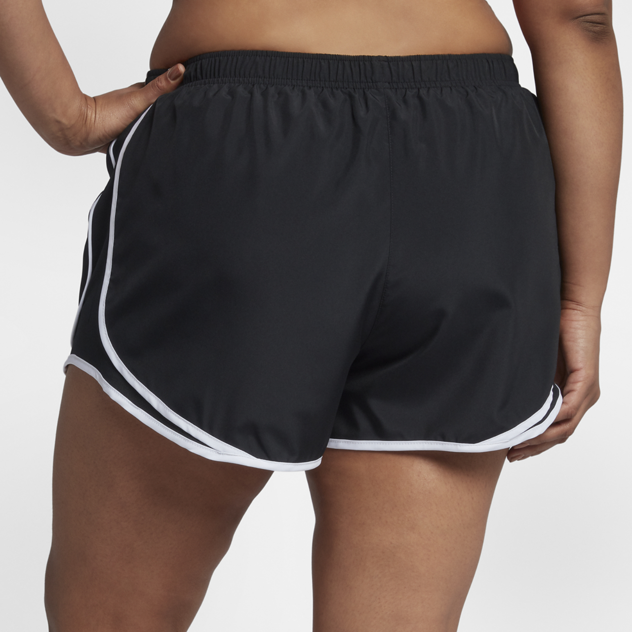 Nike Plus Size Tempo Shorts Image 2 of 6. Tap to open photo gallery.