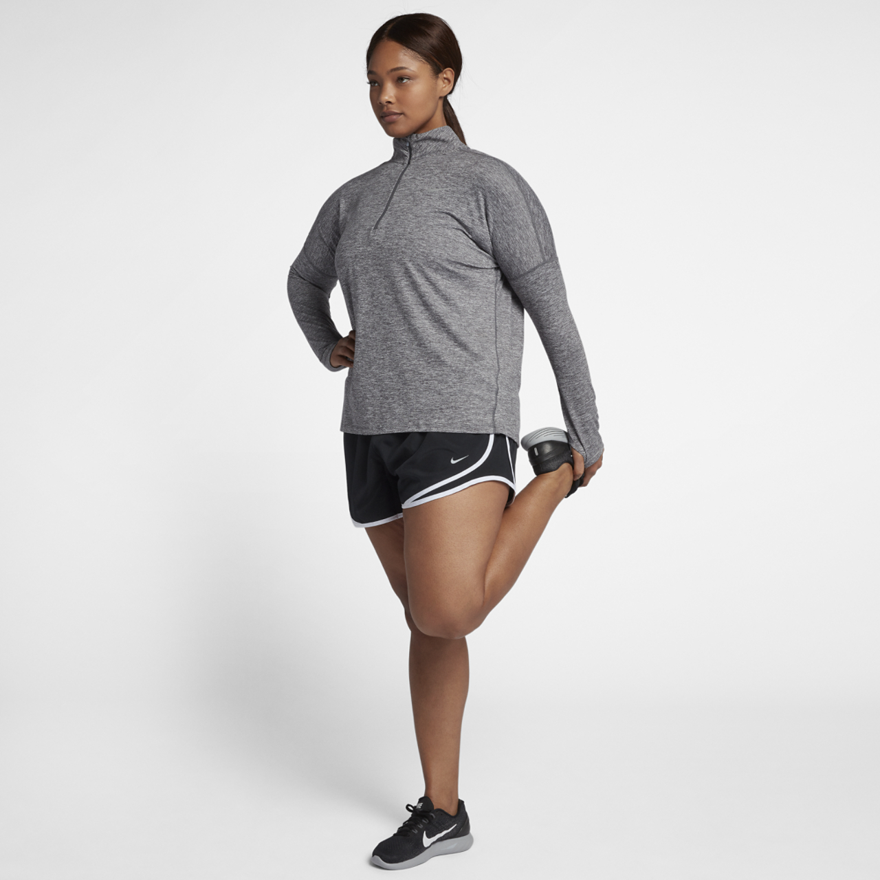 Nike Plus Size Tempo Shorts Image 6 of 6. Tap to open photo gallery.