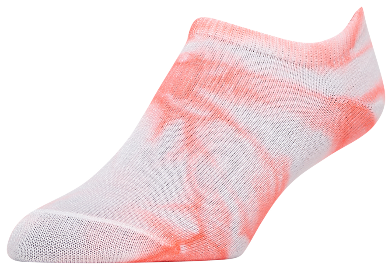 CSG 6 Pack Bright Tie-Dye No Show Socks Image 3 of 8. Tap to open photo gallery.