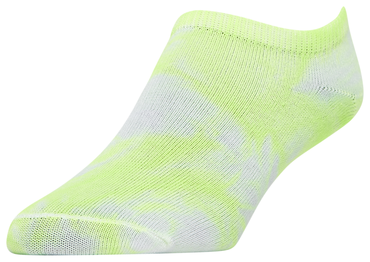 CSG 6 Pack Bright Tie-Dye No Show Socks Image 4 of 8. Tap to open photo gallery.