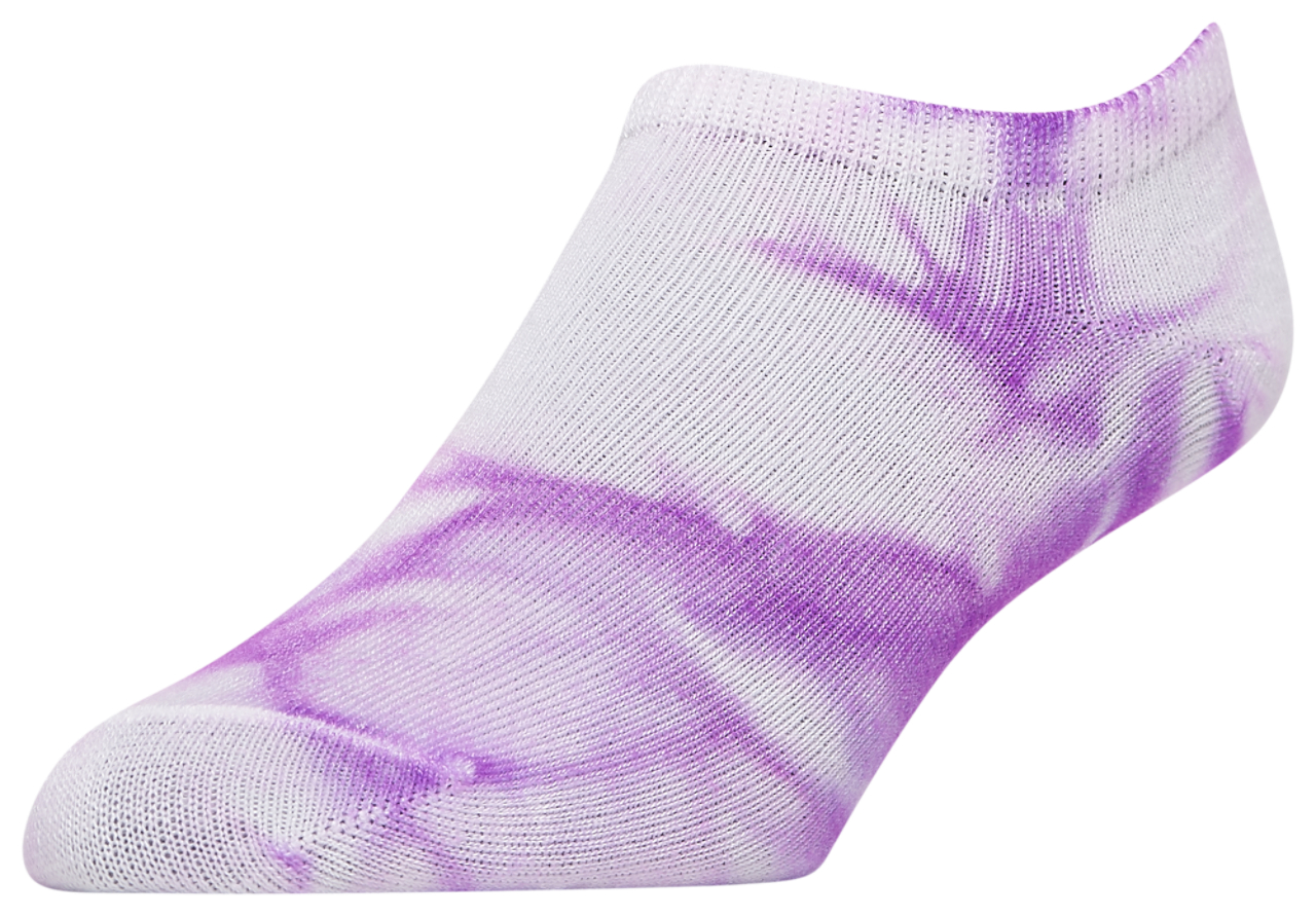CSG 6 Pack Bright Tie-Dye No Show Socks Image 6 of 8. Tap to open photo gallery.