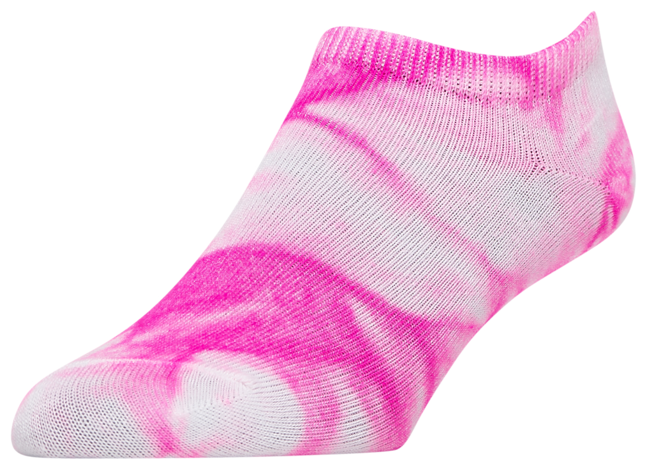 CSG 6 Pack Bright Tie-Dye No Show Socks Image 8 of 8. Tap to open photo gallery.