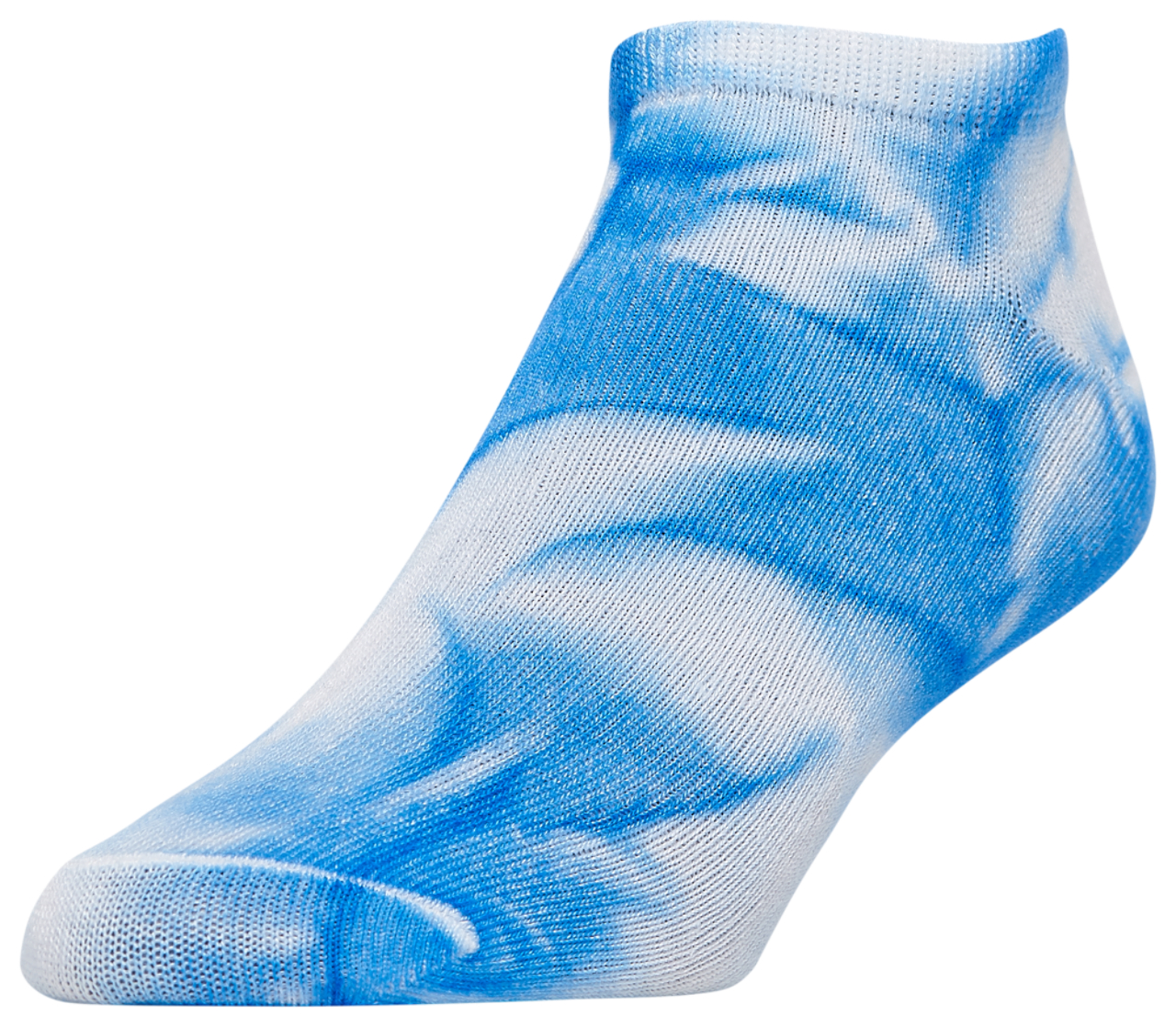 CSG 6 Pack Bright Tie-Dye No Show Socks Image 5 of 8. Tap to open photo gallery.