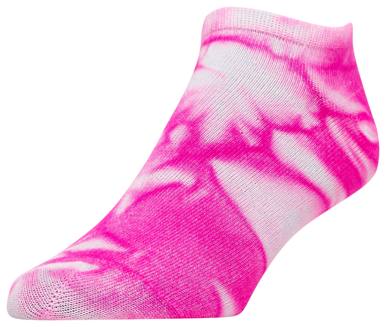 CSG 6 Pack Bright Tie-Dye No Show Socks Image 6 of 8. Tap to open photo gallery.