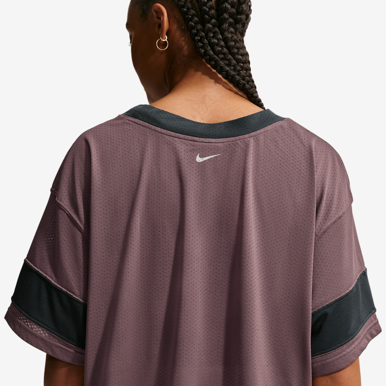Nike NSW Crop Jersey Image 2 of 4. Tap to open photo gallery.
