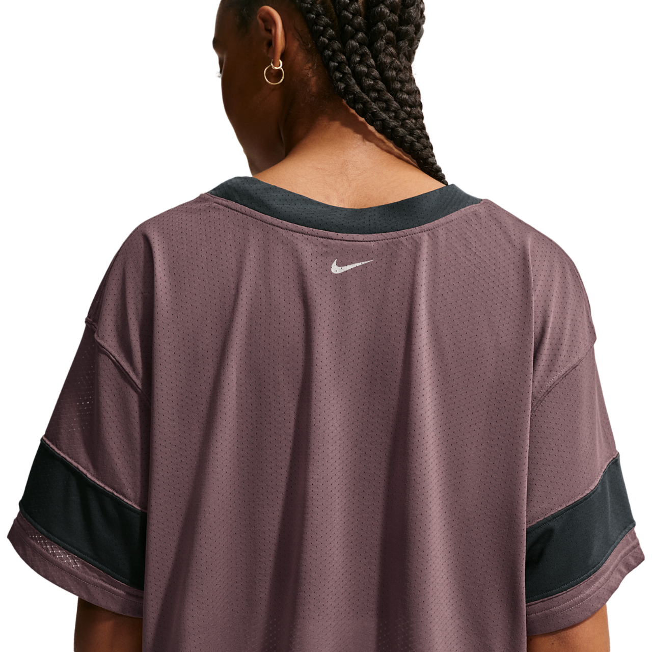 Nike NSW Crop Jersey Image 2 of 4. Tap to open photo gallery.