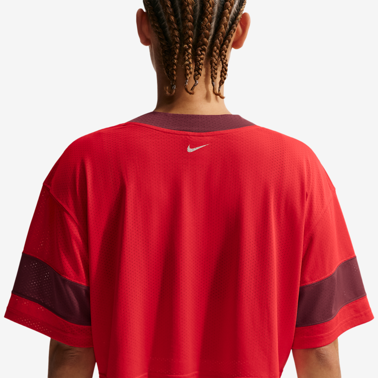 Nike NSW Crop Jersey Image 2 of 4. Tap to open photo gallery.