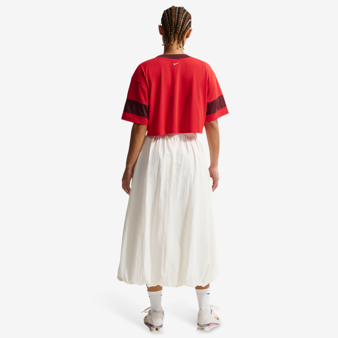 Nike NSW Crop Jersey Image 4 of 4. Tap to open photo gallery.