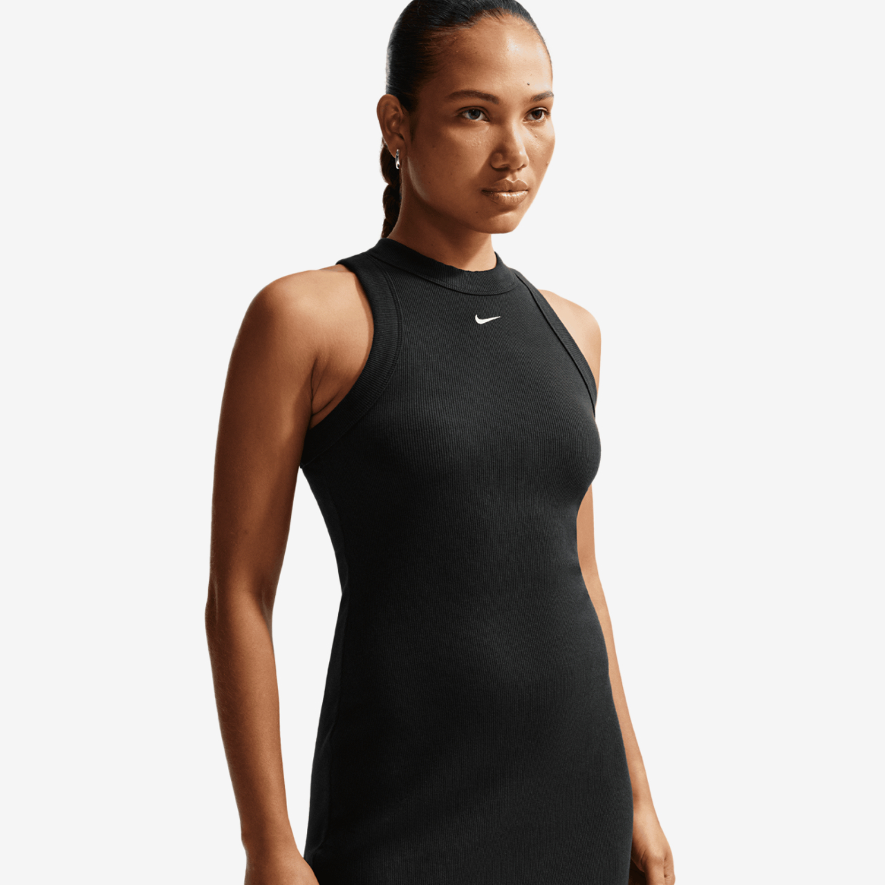 Nike NSW Chill Knit Rib Tank DRS Image 1 of 5. Tap to open photo gallery.