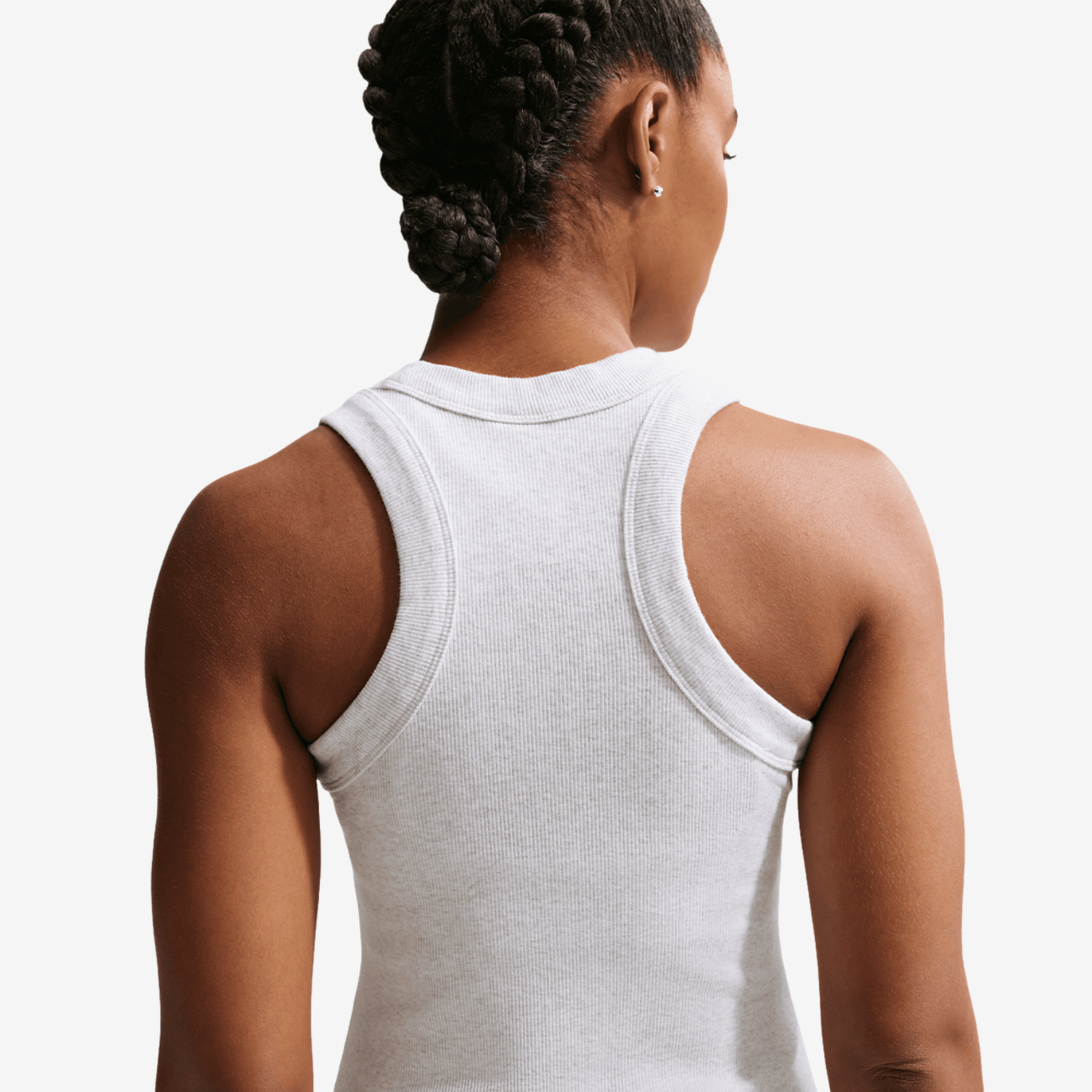 Nike NSW Chill Knit Rib Tank DRS Image 2 of 5. Tap to open photo gallery.