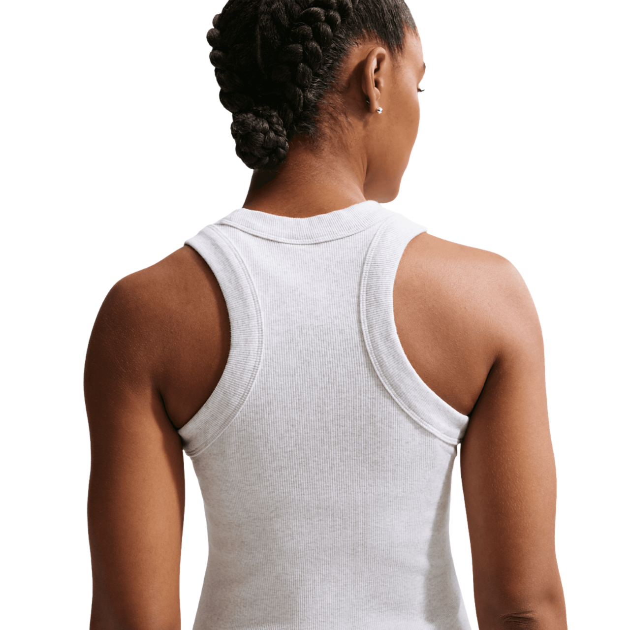 Nike NSW Chill Knit Rib Tank DRS Image 2 of 5. Tap to open photo gallery.