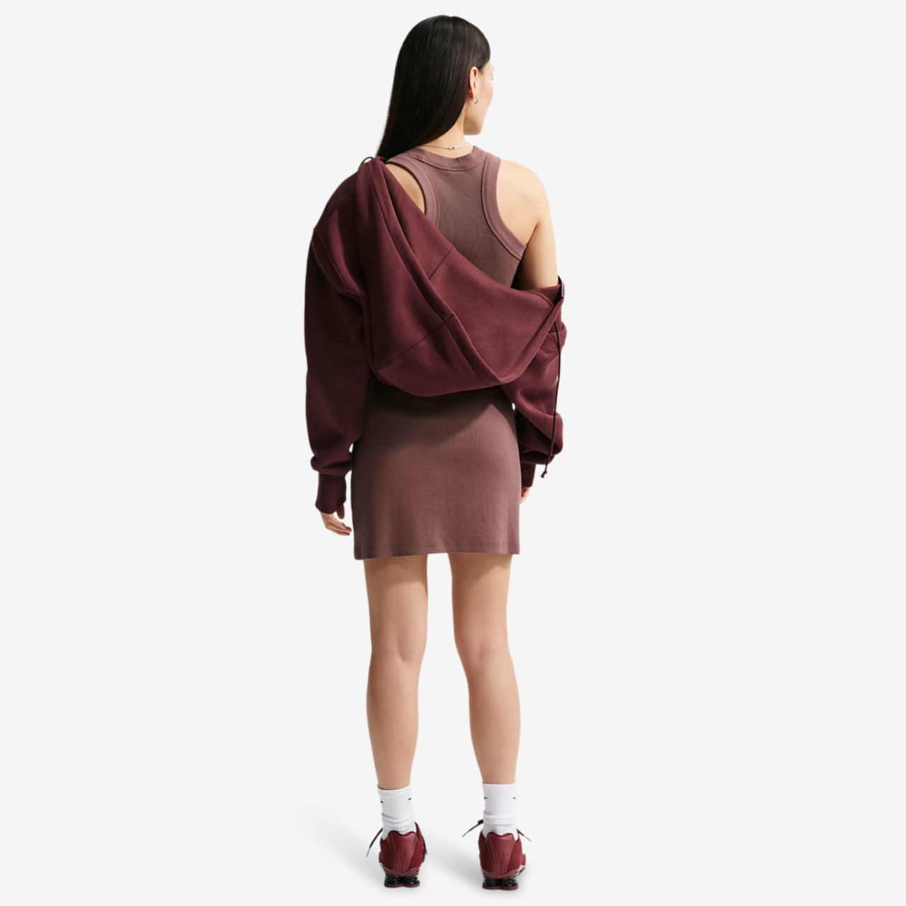 Nike NSW Chill Knit Rib Tank DRS Image 4 of 4. Tap to open photo gallery.