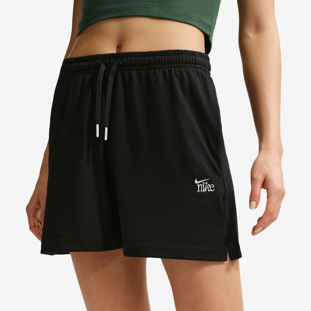 Nike NSW Chill Knit Lightweight Shorts Image 1 of 4. Tap to open photo gallery.