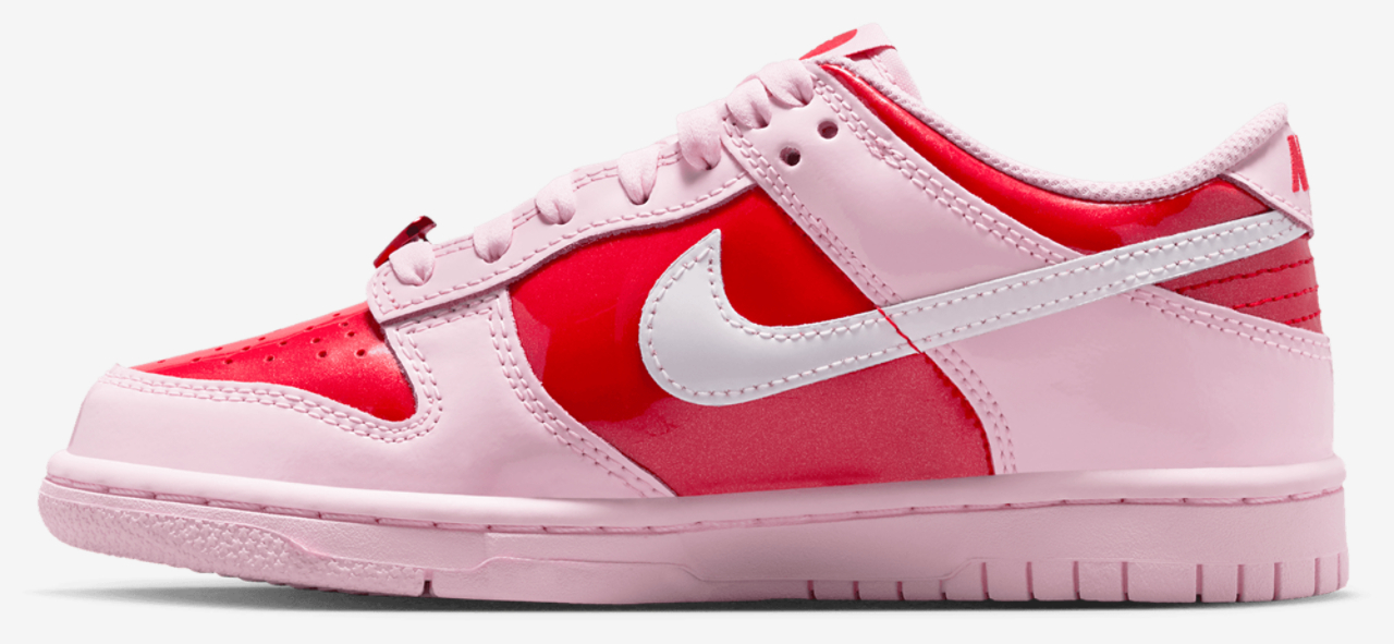 Nike Dunk Low Valentine's Day Image 2 of 9. Tap to open photo gallery.