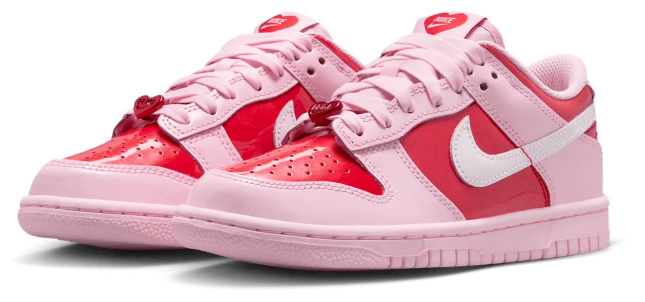Nike Dunk Low Valentine's Day Image 6 of 9. Tap to open photo gallery.