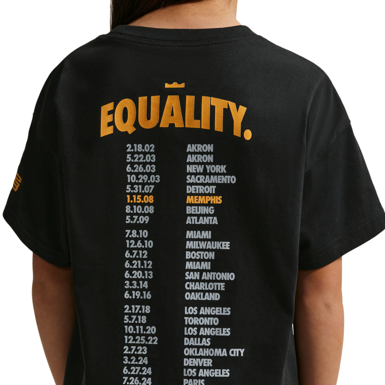 Nike Lebron M90 T-Shirt Image 2 of 3. Tap to open photo gallery.