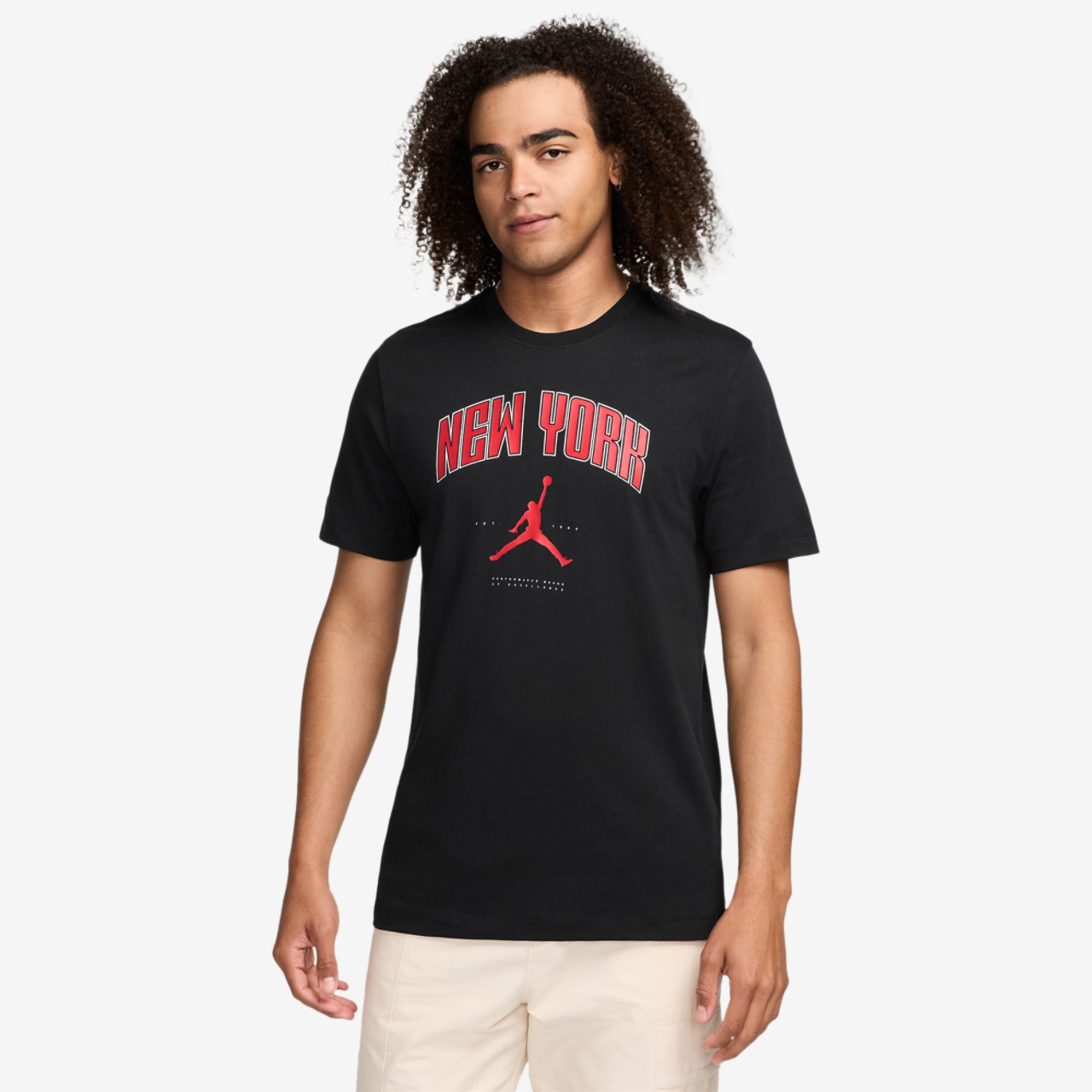 Jordan NY City LBR Short Sleeve Crew Image 1 of 2. Tap to open photo gallery.