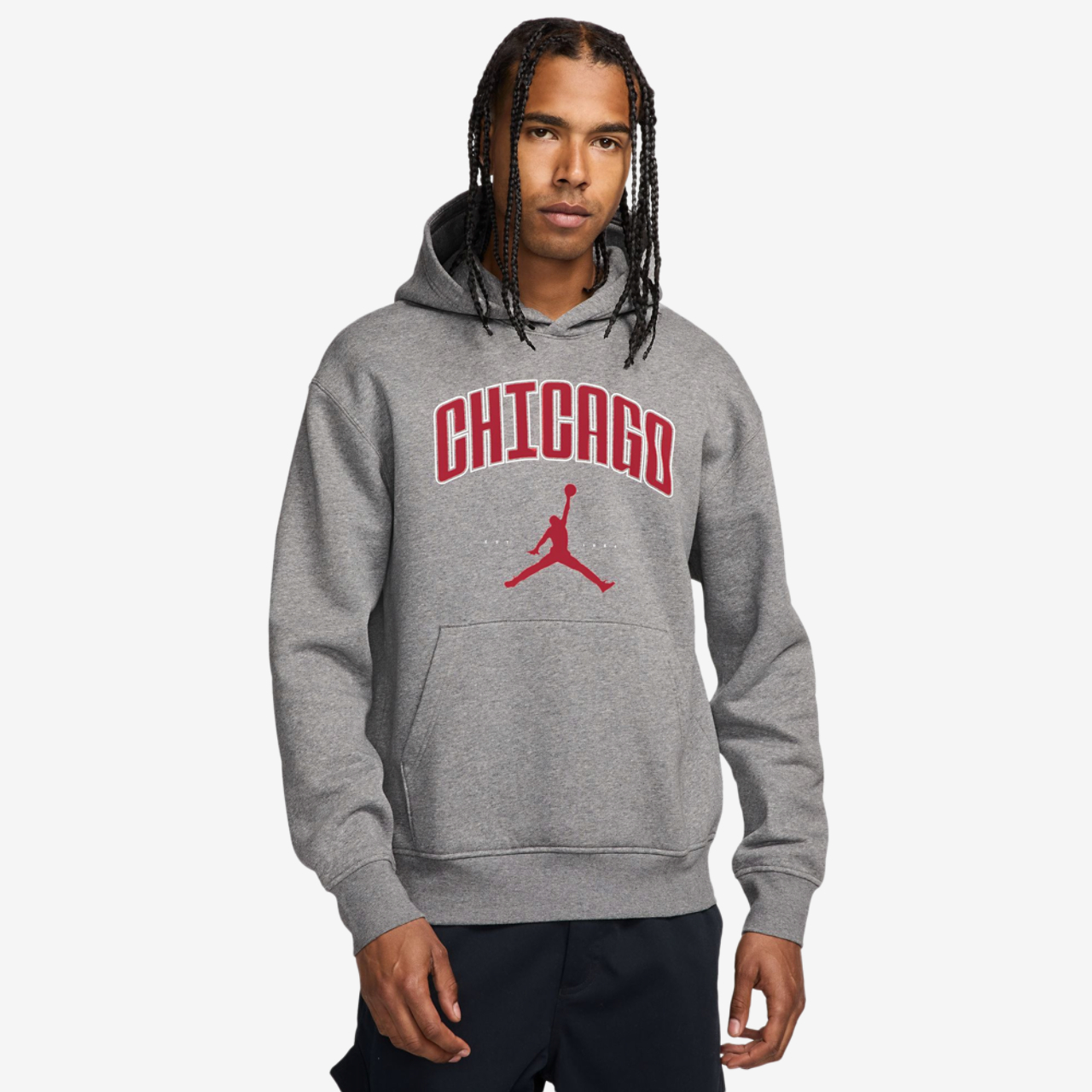 Jordan Chicago City HBR Fleece Pullover Image 1 of 3. Tap to open photo gallery.