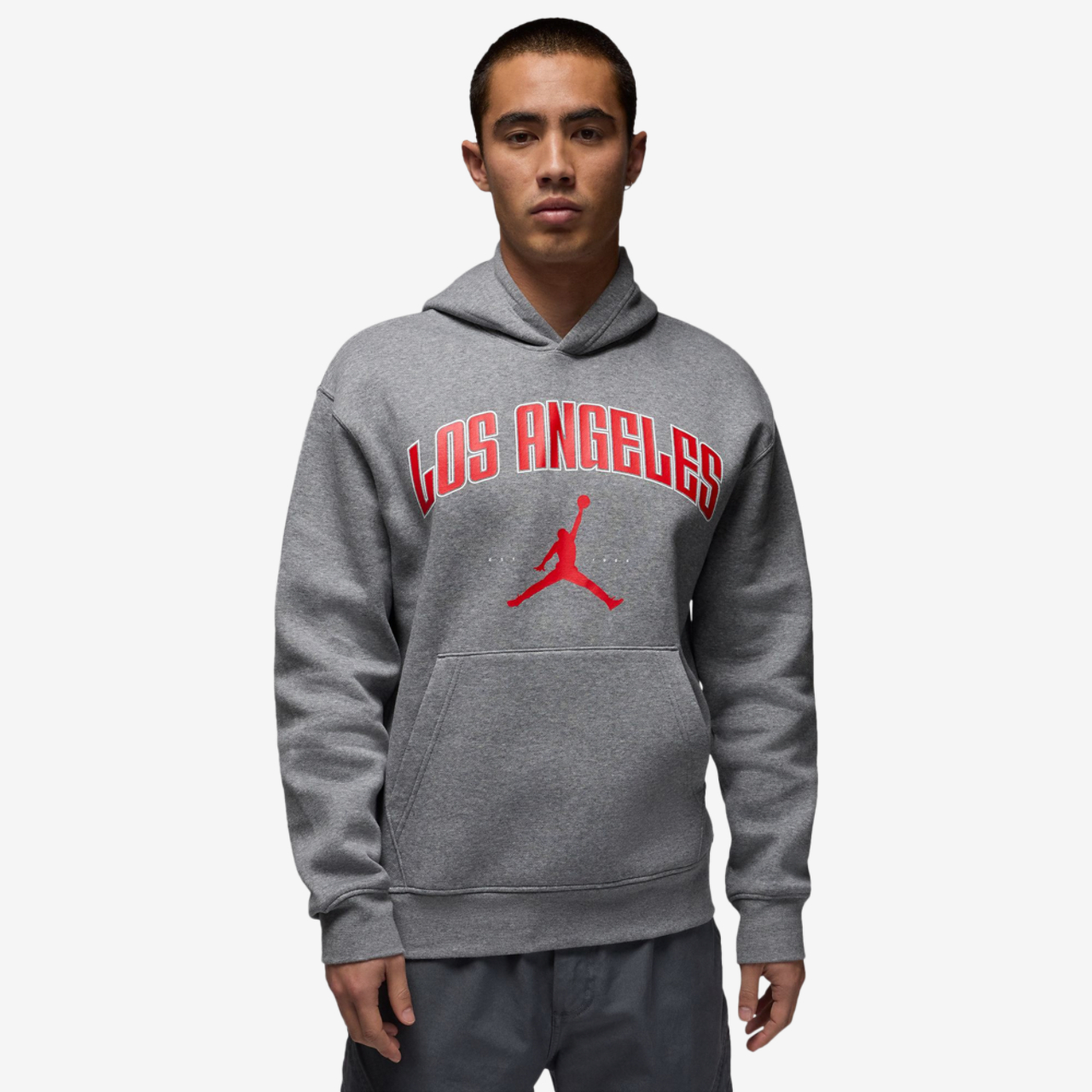 Jordan LA City HBR Pullover Hoodie Image 1 of 3. Tap to open photo gallery.