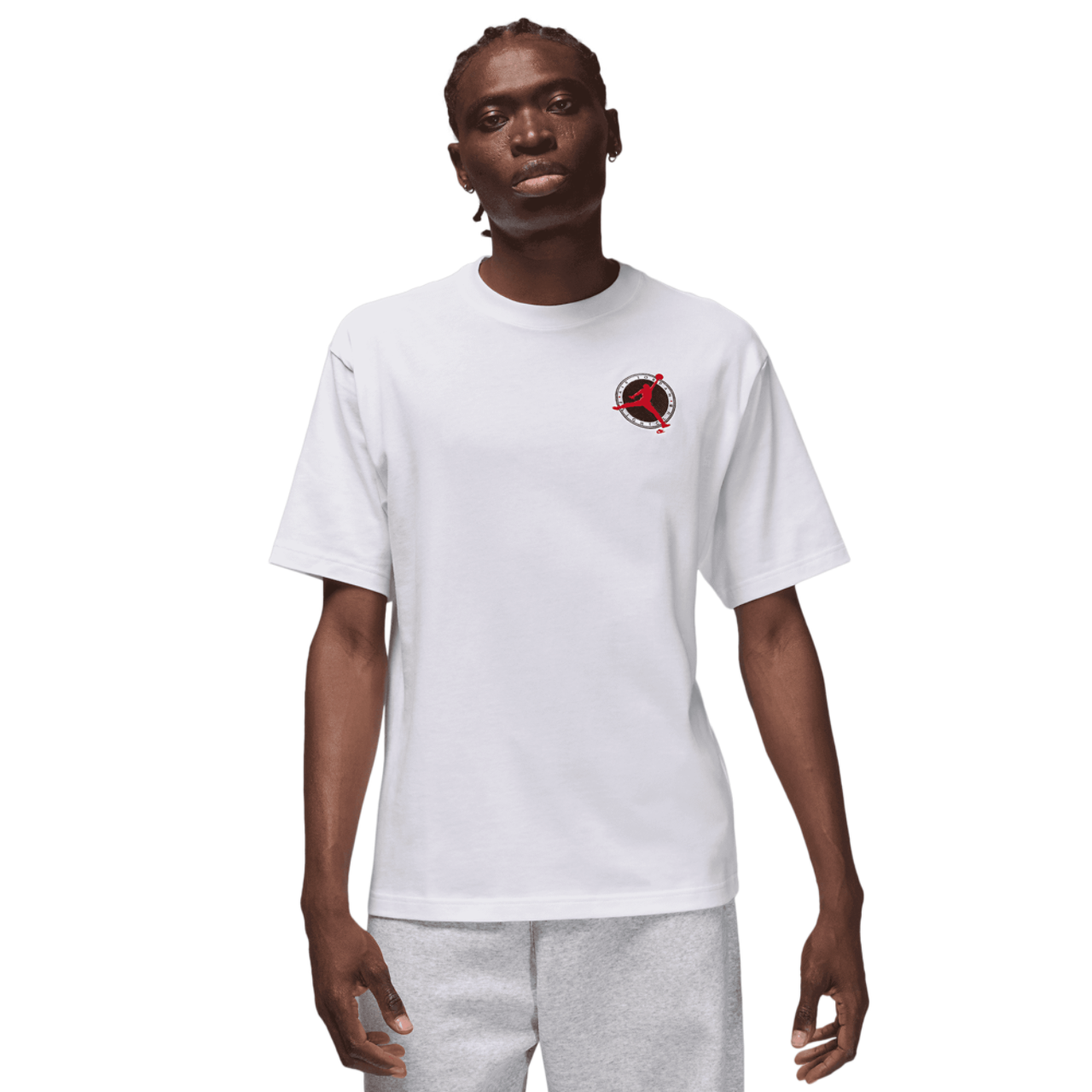 Jordan Flight Club LBR Short Sleeve Crew Image 1 of 6. Tap to open photo gallery.