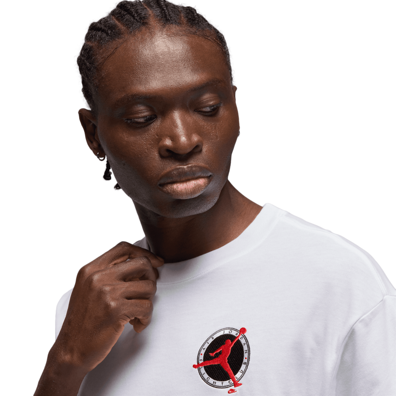 Jordan Flight Club LBR Short Sleeve Crew Image 3 of 6. Tap to open photo gallery.