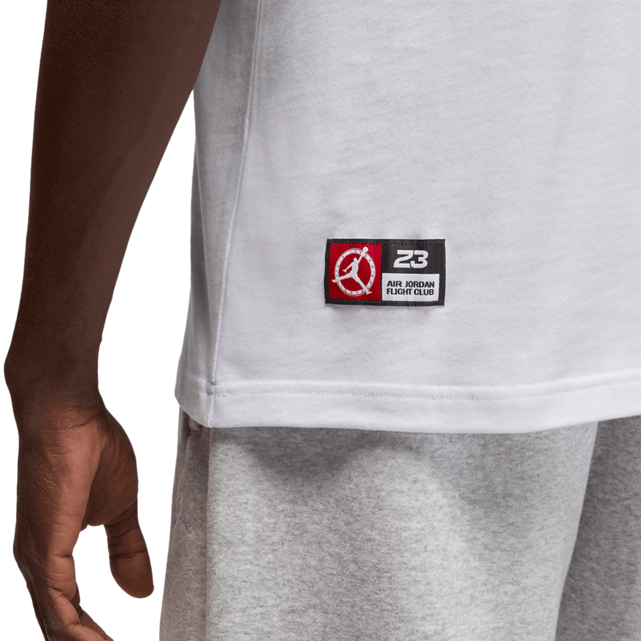 Jordan Flight Club LBR Short Sleeve Crew Image 4 of 6. Tap to open photo gallery.