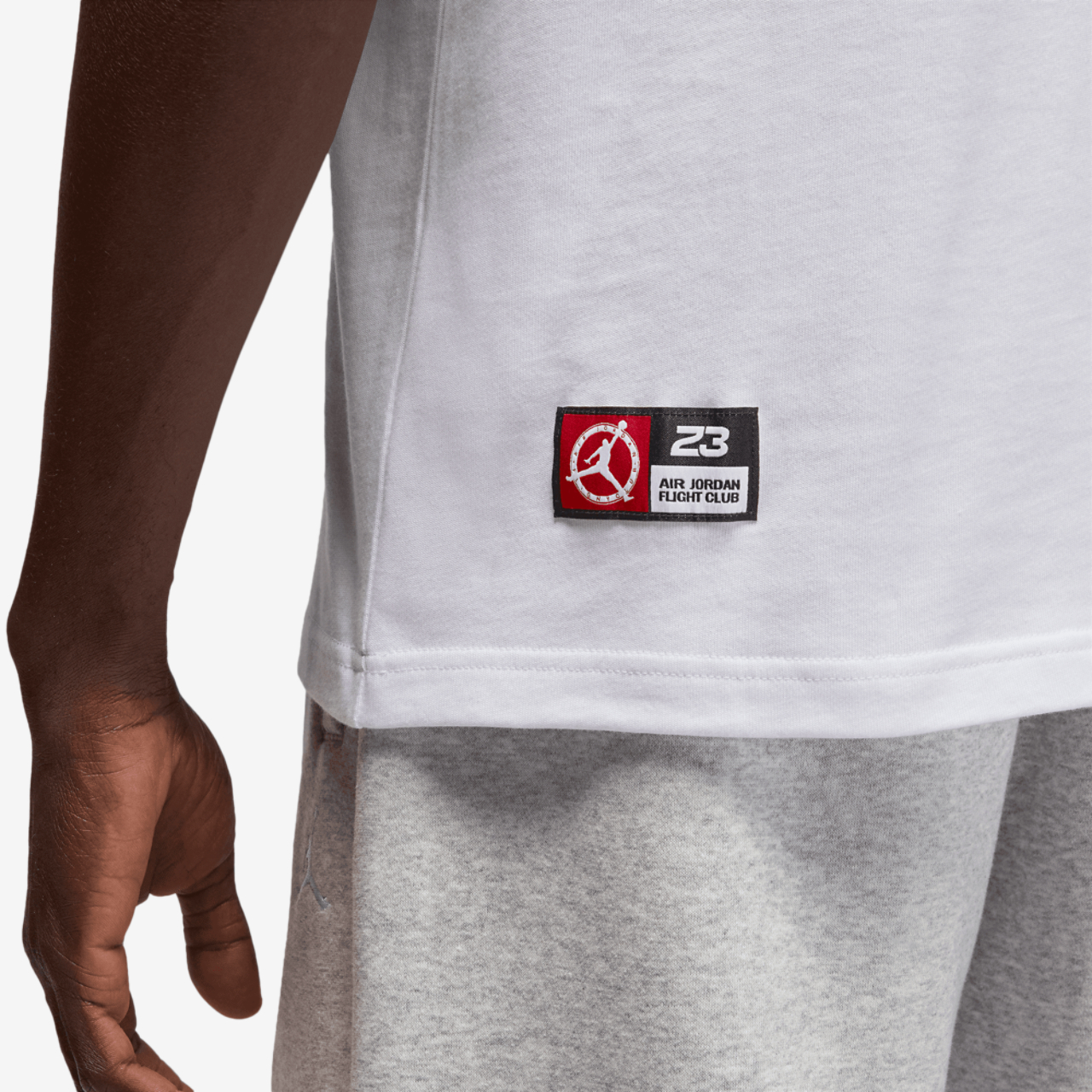 Jordan Flight Club LBR Short Sleeve Crew Image 4 of 6. Tap to open photo gallery.