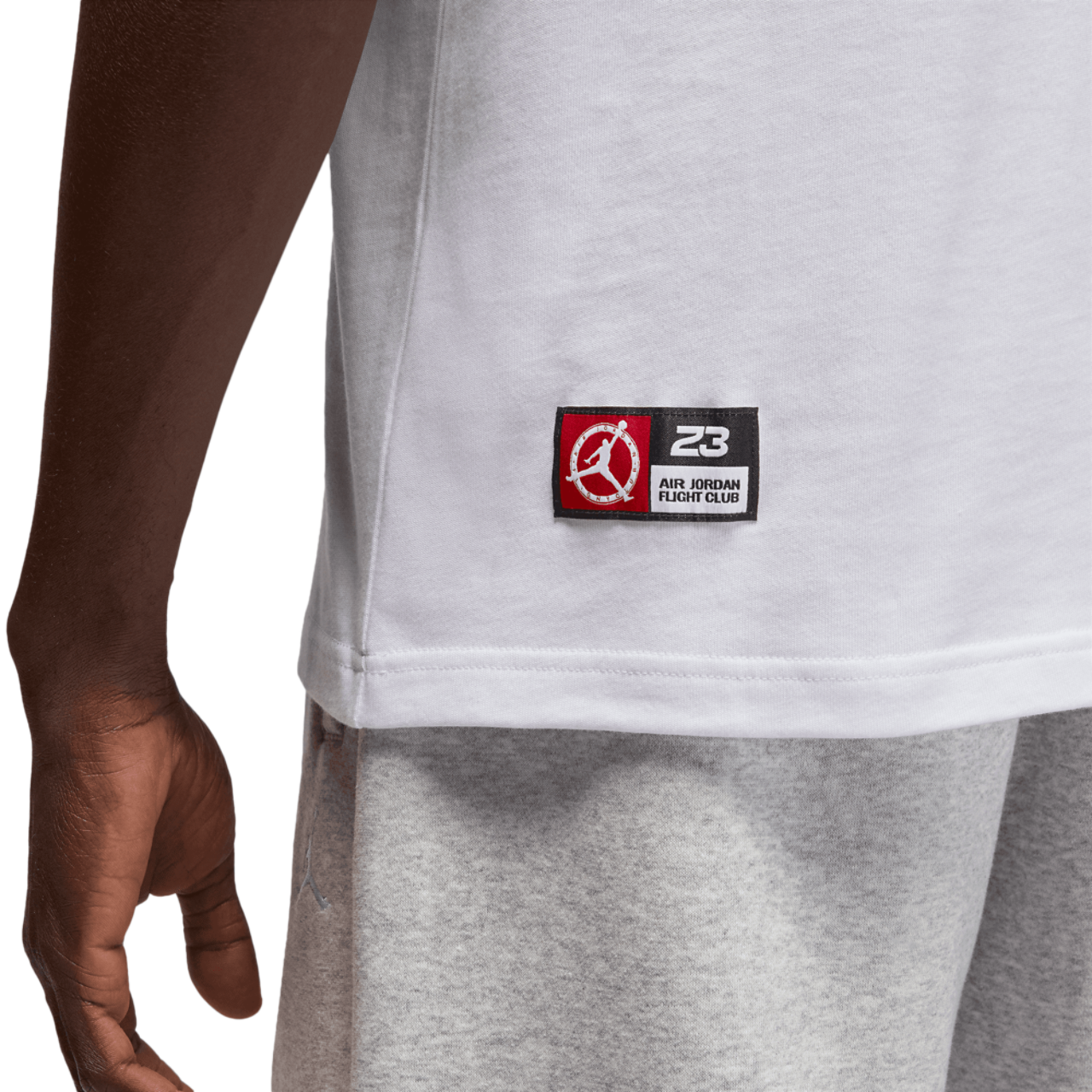 Jordan Flight Club LBR Short Sleeve Crew Image 4 of 6. Tap to open photo gallery.